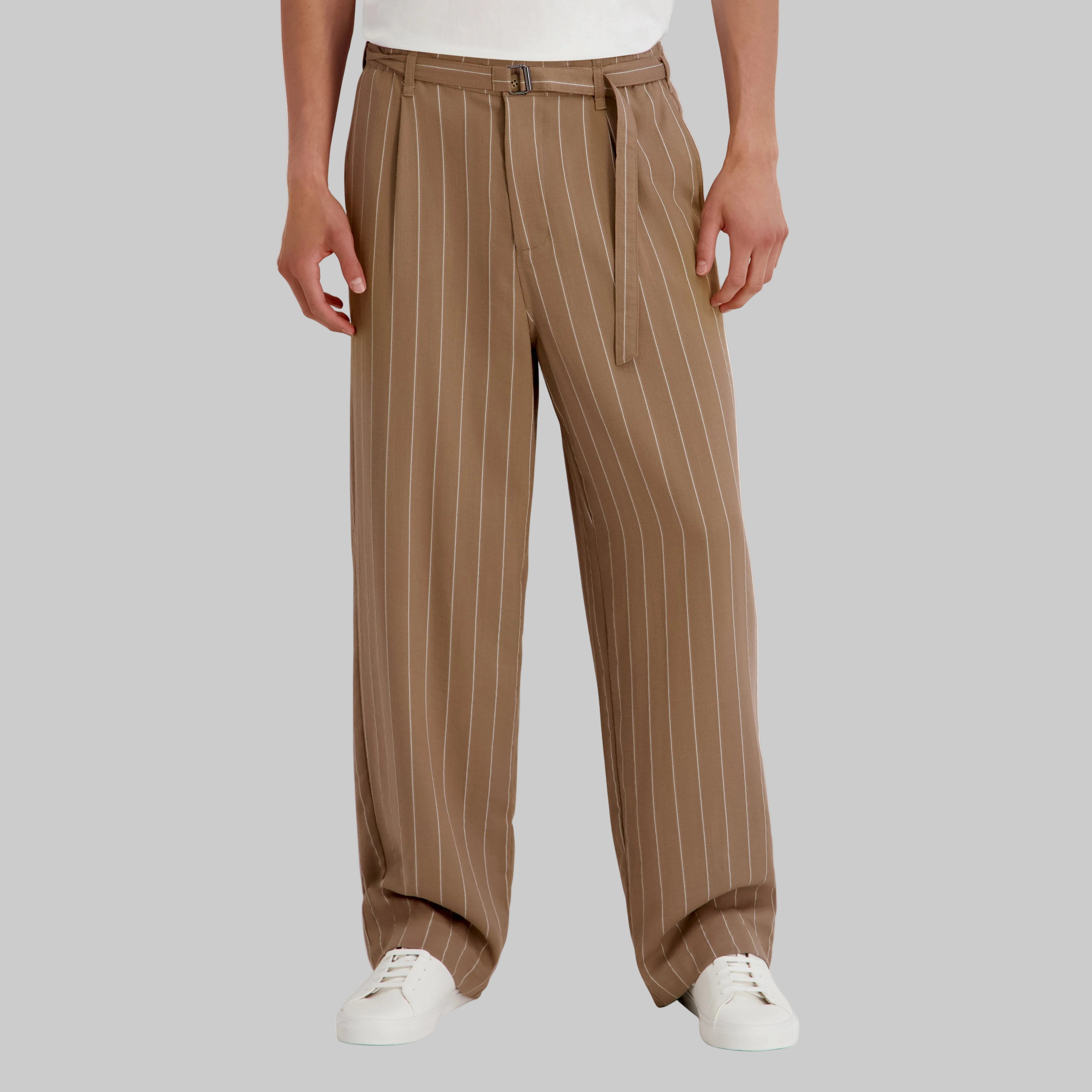 STRIPED RELAXED FIT PANTS View 1 | Men's Clothing STRIPED RELAXED FIT PANTS View 1 | Men's Clothing