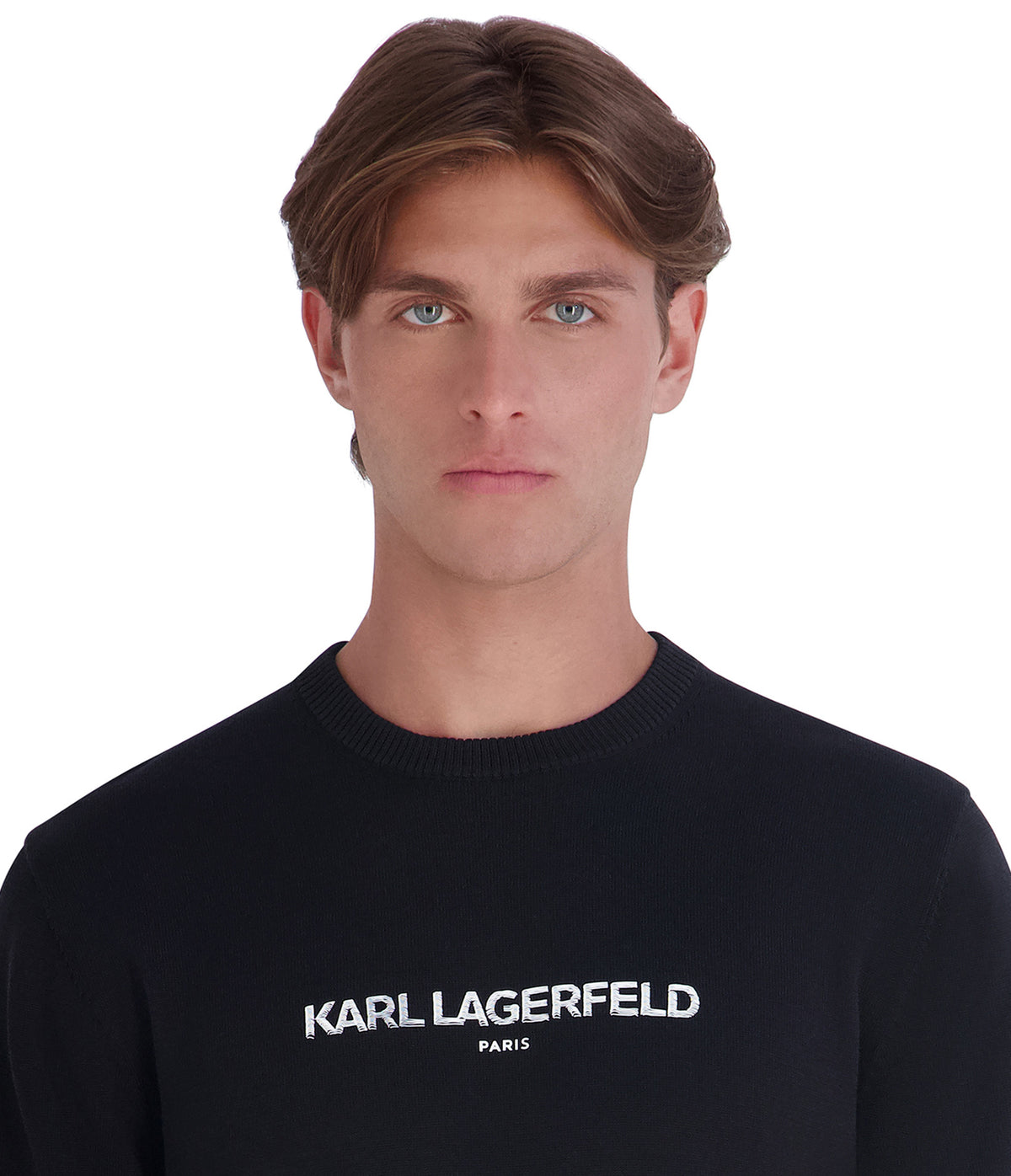 SHORT SLEEVE KARL LOGO SWEATER VIEW 5 SHORT SLEEVE KARL LOGO SWEATER VIEW 5