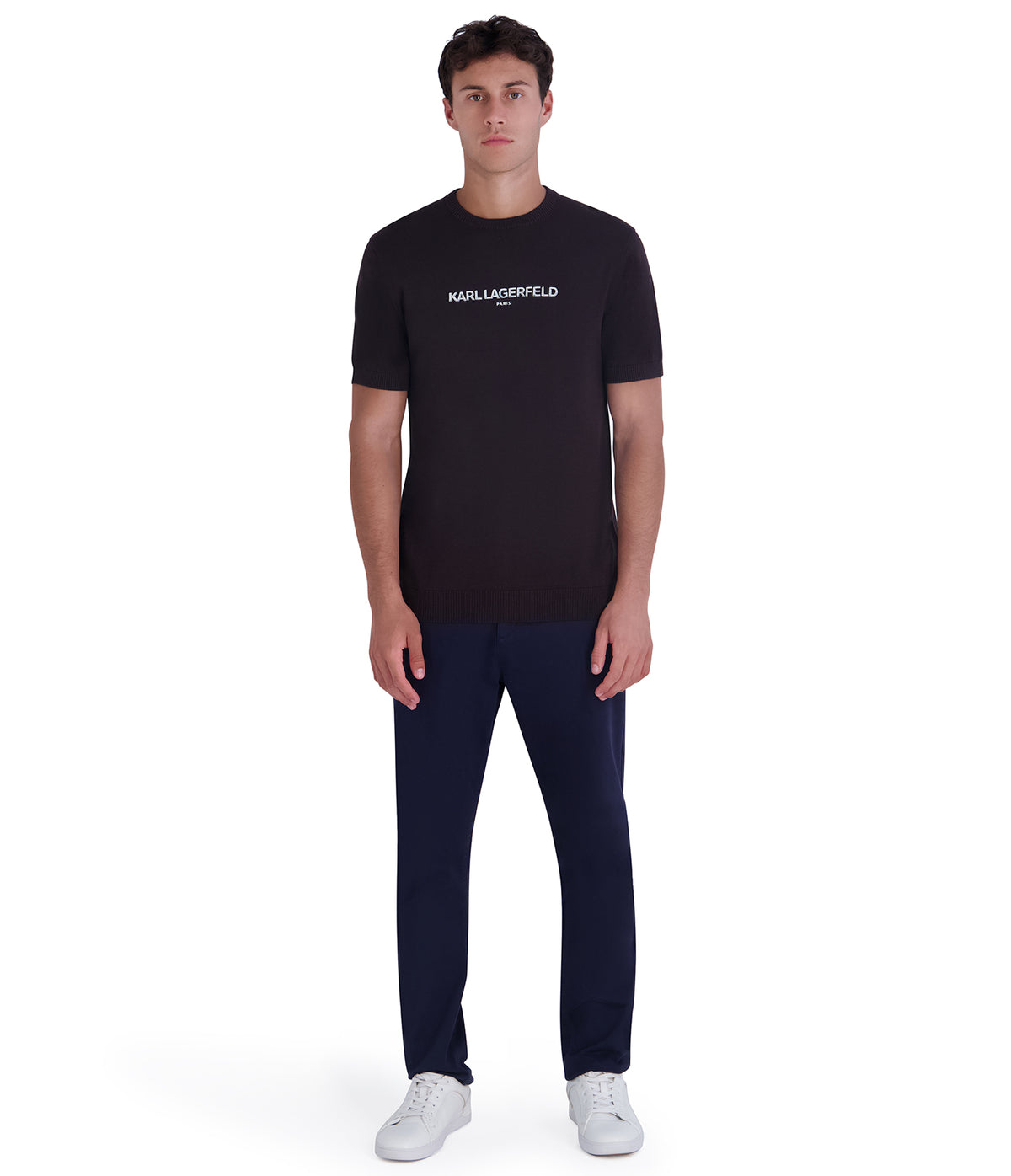 SHORT SLEEVE KARL LOGO SWEATER VIEW 6 SHORT SLEEVE KARL LOGO SWEATER VIEW 6
