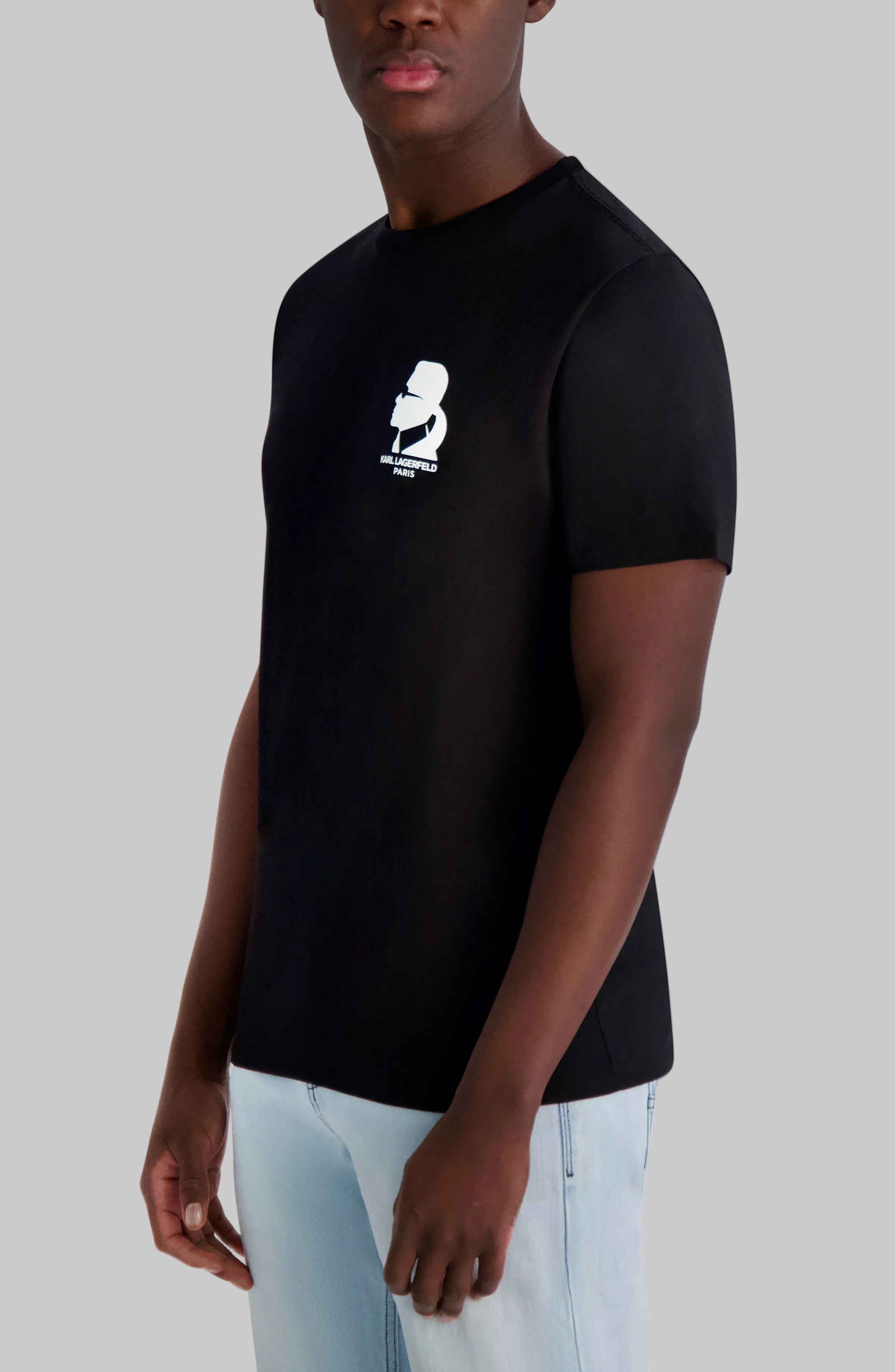 MINI KARL CHEST LOGO TEE VIEW 3 MINI KARL CHEST LOGO TEE VIEW 3