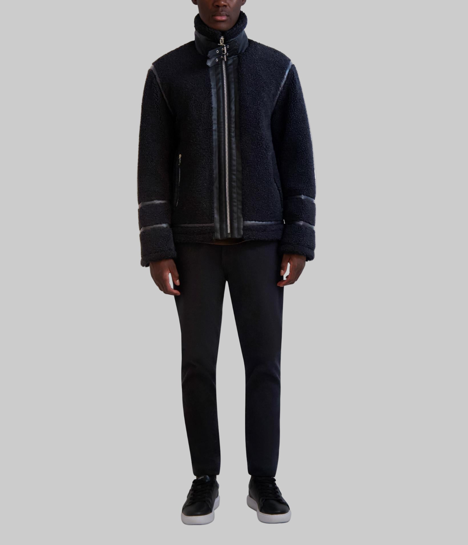 FAUX SHEARLING JACKET VIEW 4 FAUX SHEARLING JACKET VIEW 4