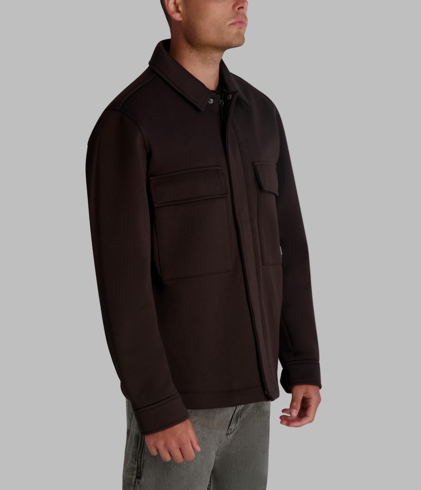 Utility Shirt Jacket | Jackets & Blazers | Karl Lagerfeld Paris