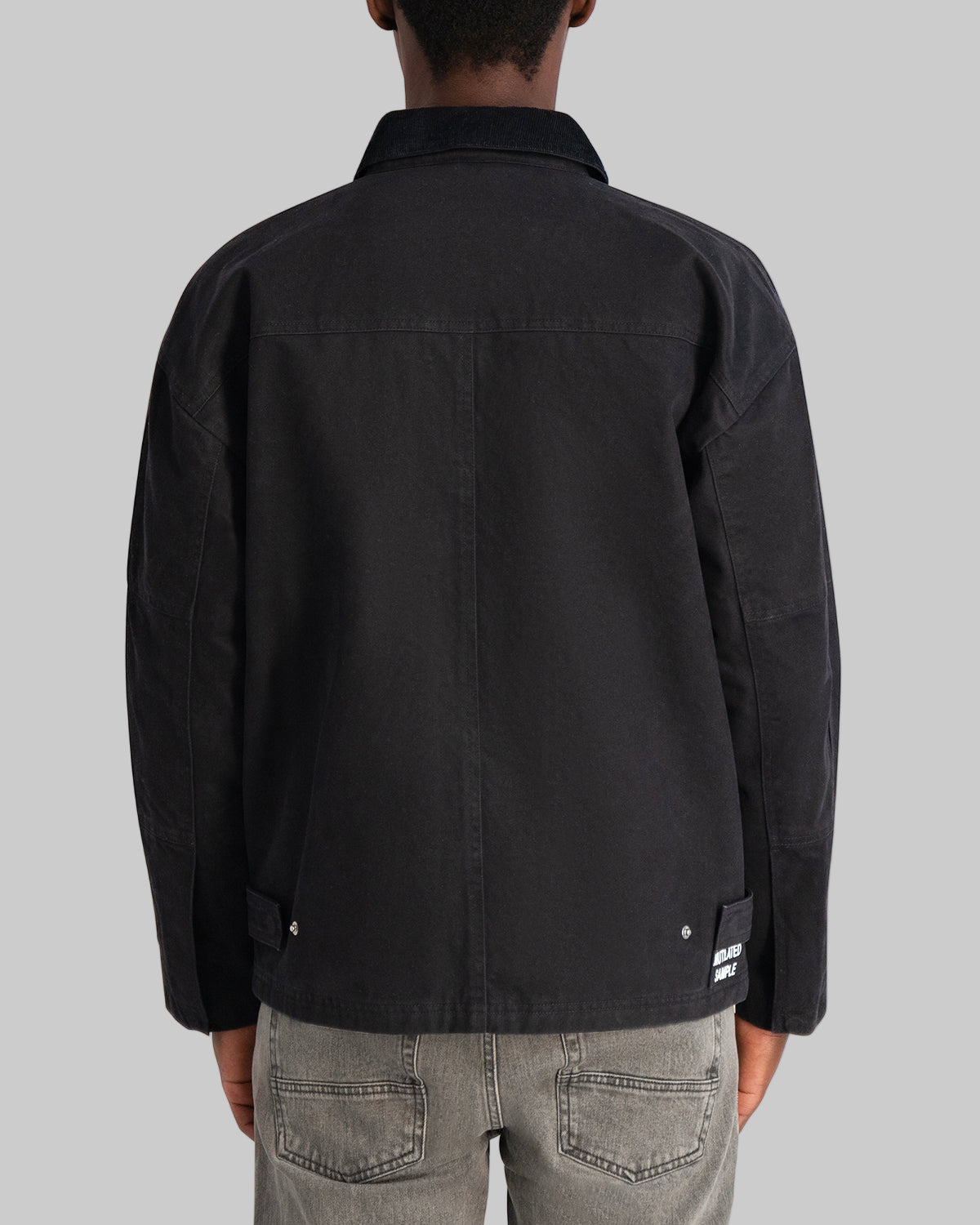 WAXED COTTON FIELD JACKET WITH CORDUROY COLLAR View 2 | Products WAXED COTTON FIELD JACKET WITH CORDUROY COLLAR View 2 | Products