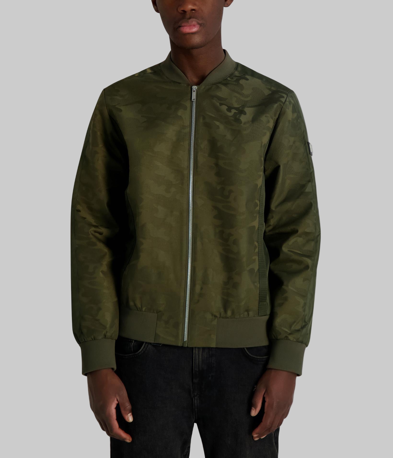 CAMO BOMBER JACKET VIEW 1 CAMO BOMBER JACKET VIEW 1
