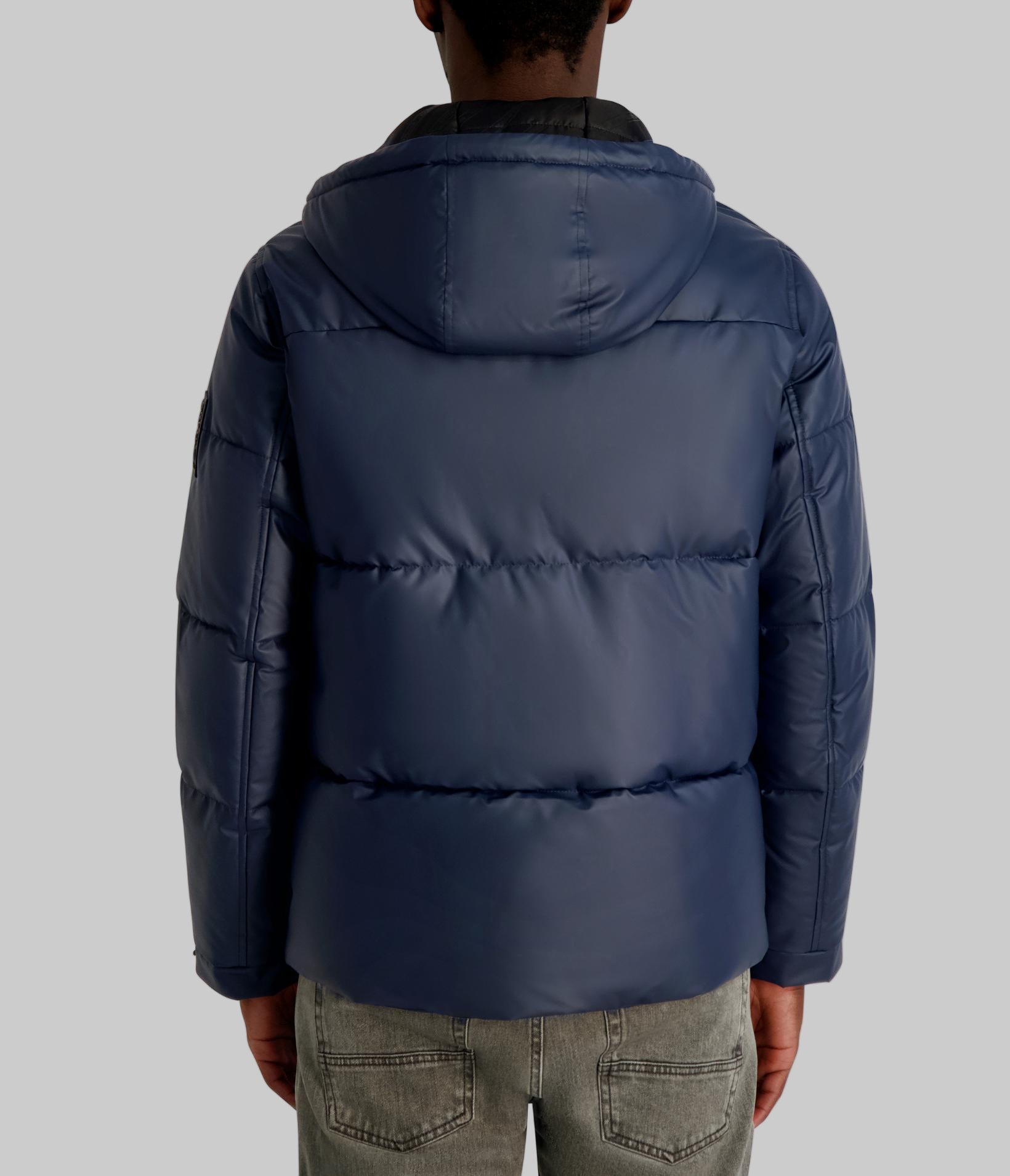 MID WEIGHT HOODED PUFFER WITH POCKETS View 2 | Men's Sale MID WEIGHT HOODED PUFFER WITH POCKETS View 2 | Men's Sale