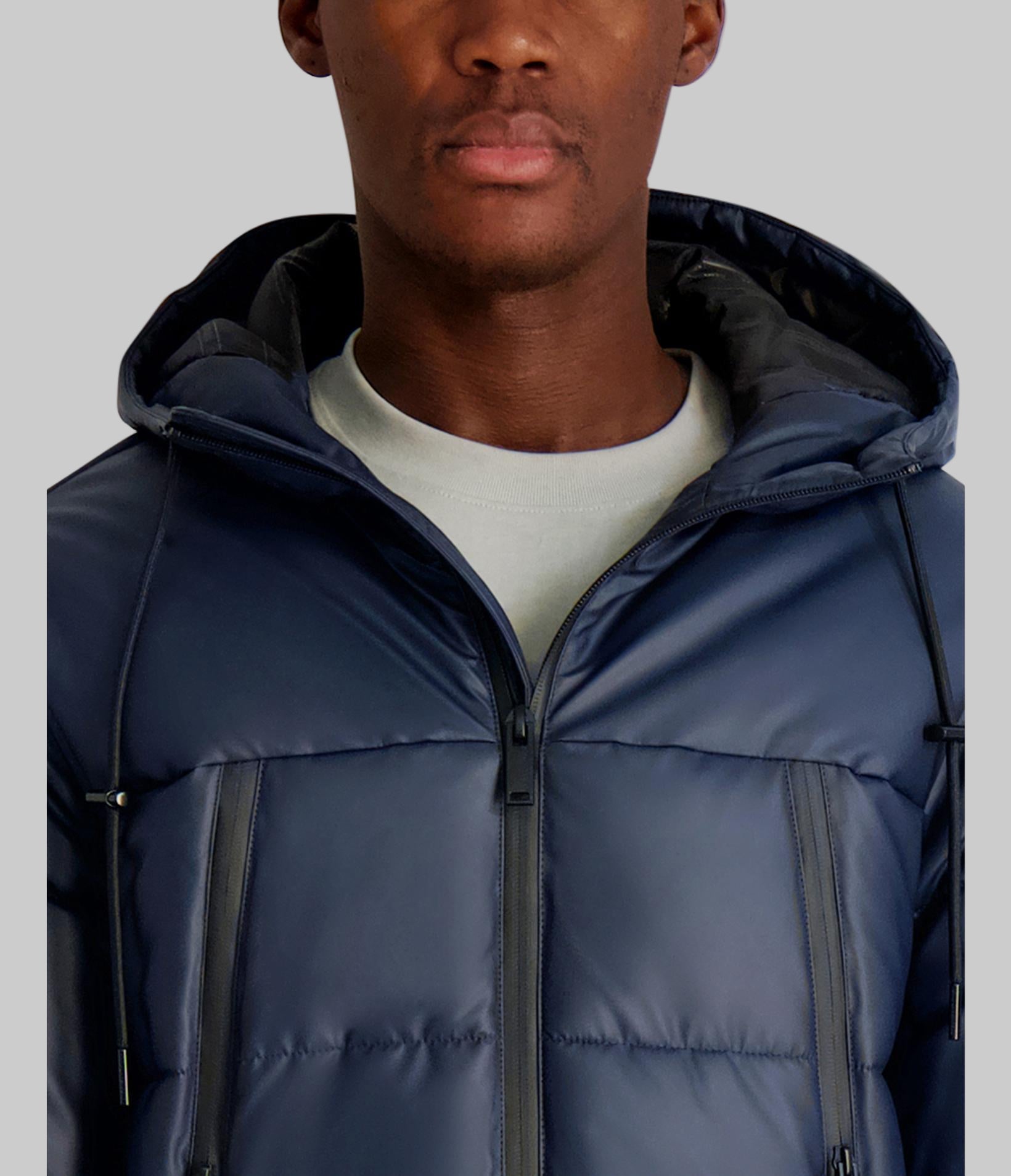 MID WEIGHT HOODED PUFFER WITH POCKETS VIEW 5 | Men's Sale MID WEIGHT HOODED PUFFER WITH POCKETS VIEW 5 | Men's Sale