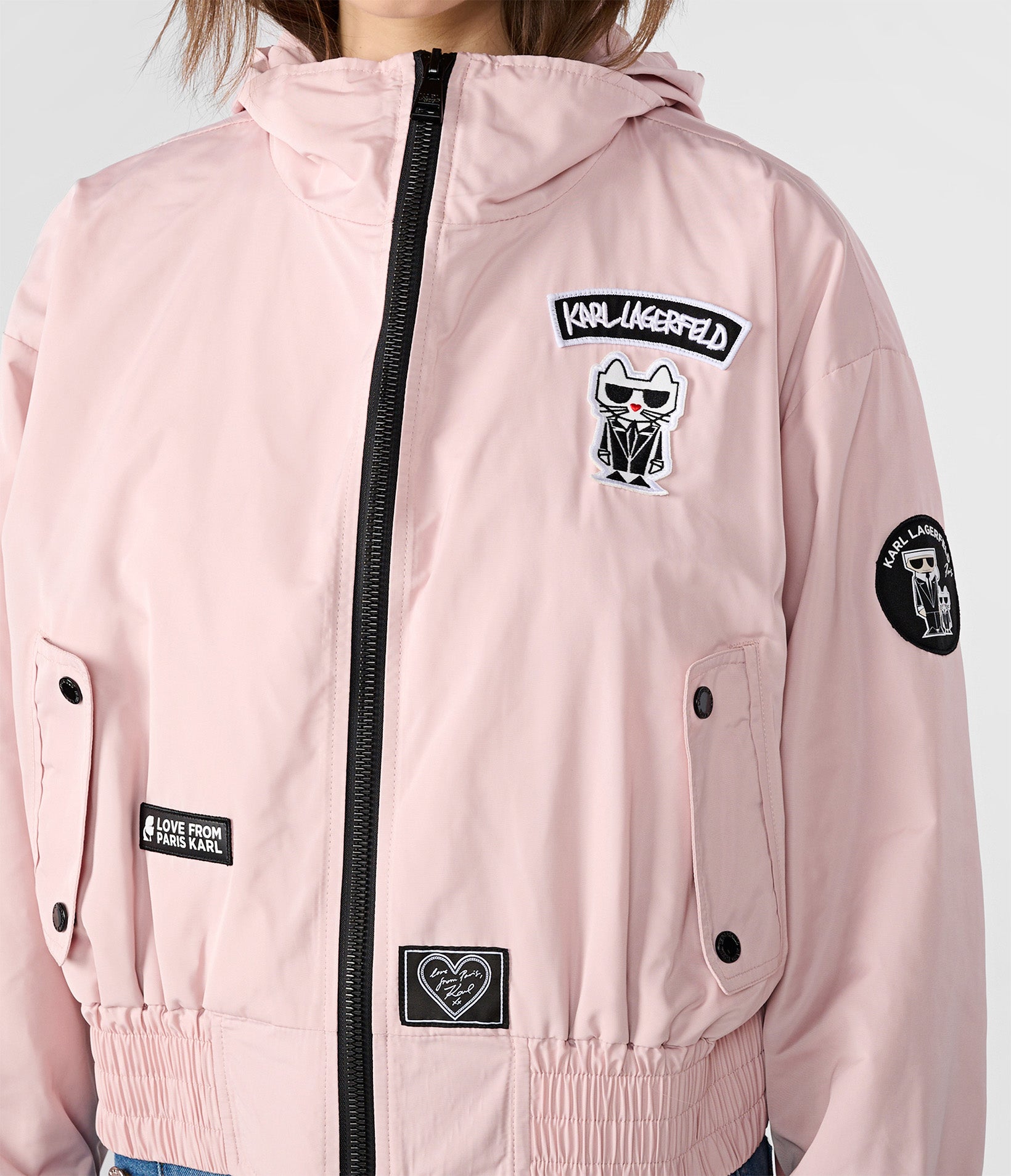 LOGO PATCHES BOMBER