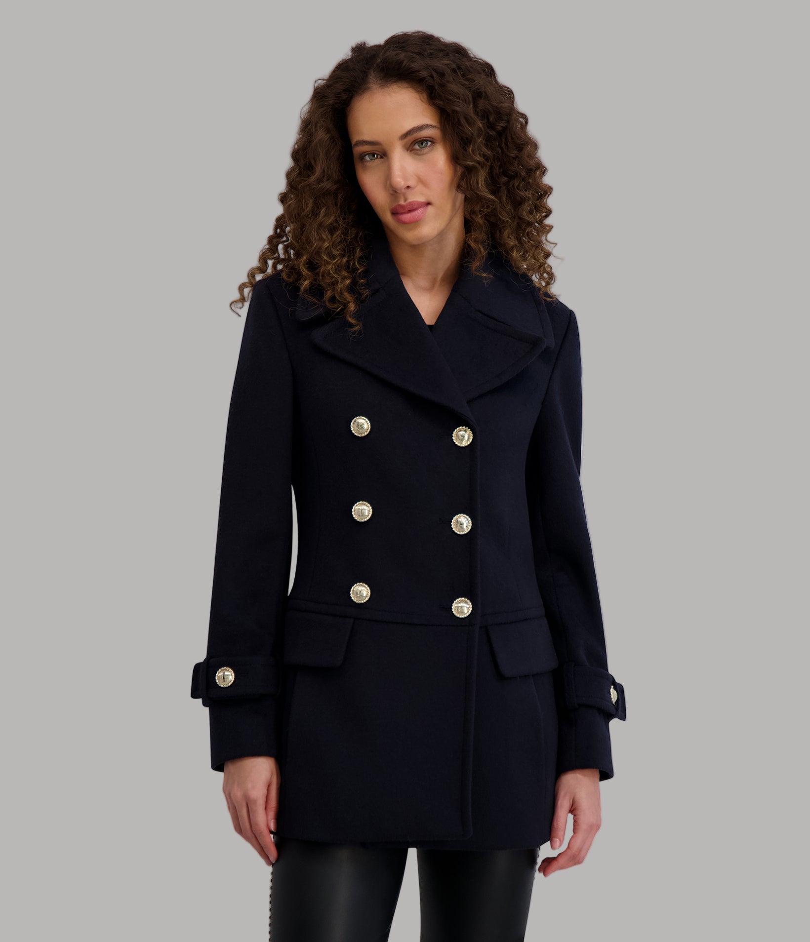 DOUBLE BREASTED PEA COAT View 1 | Jackets & Coats Sale DOUBLE BREASTED PEA COAT View 1 | Jackets & Coats Sale