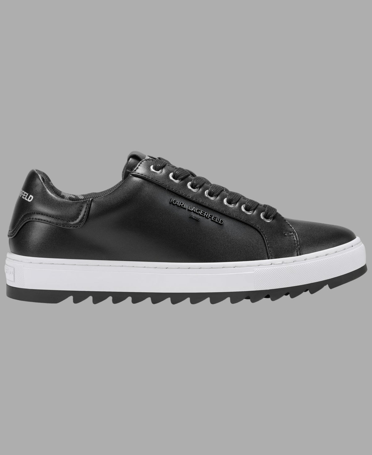 Karl Lagerfeld Paris Sneakers 9.5 M White Leather LF1S1106 Golf Activewear Amazon.com | KARL LAGERFELD Paris Men main image 2