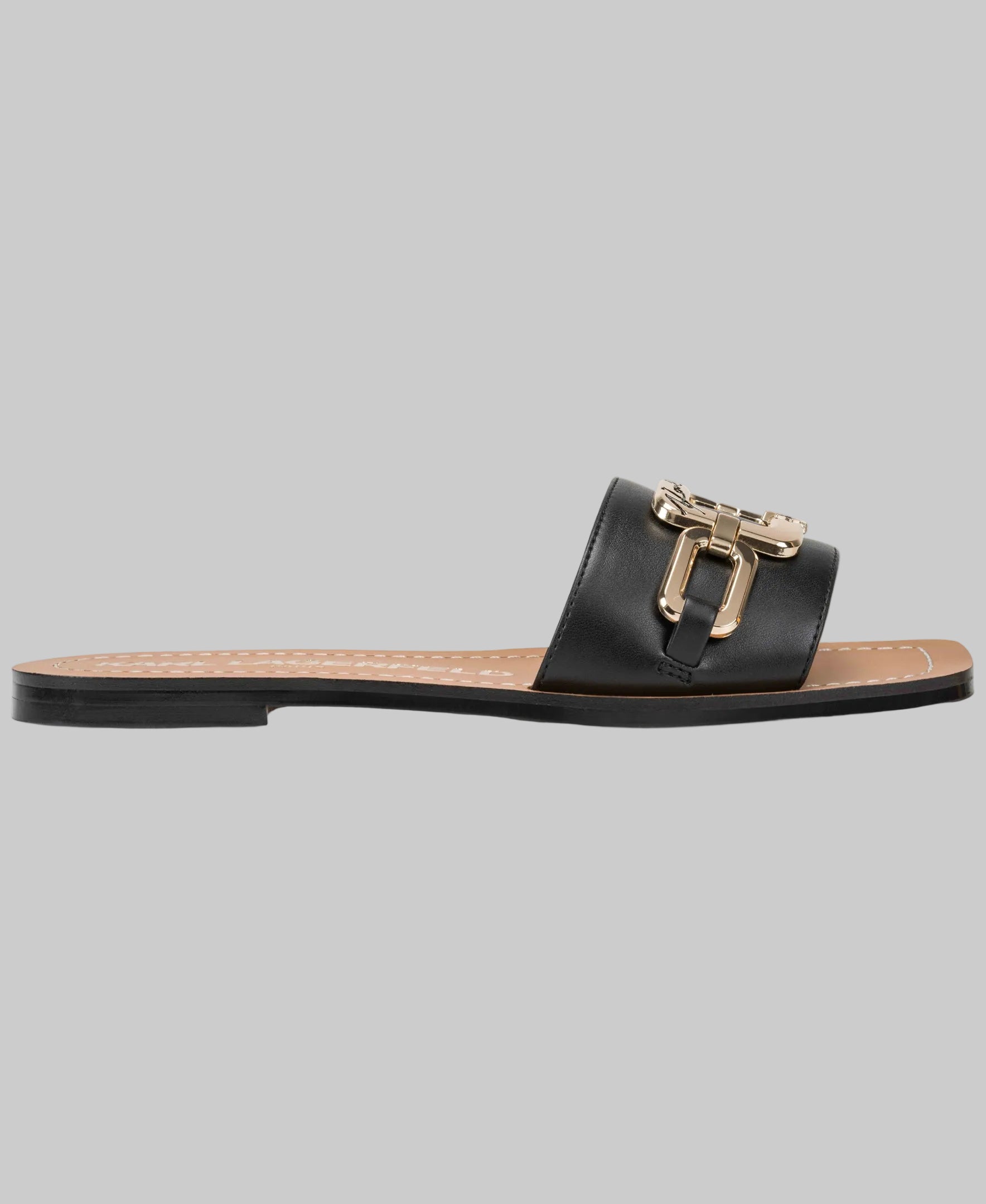 Marzella Chain Slide Sandal | Sandals | Karl Lagerfeld Paris