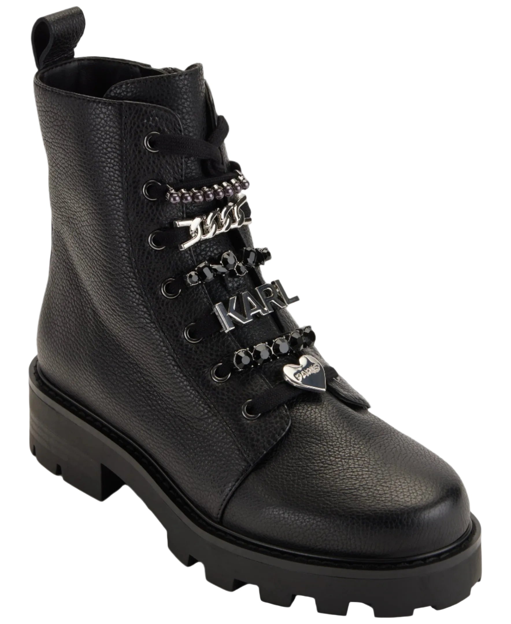 MELA LEATHER COMBAT BOOT VIEW 3 MELA LEATHER COMBAT BOOT VIEW 3