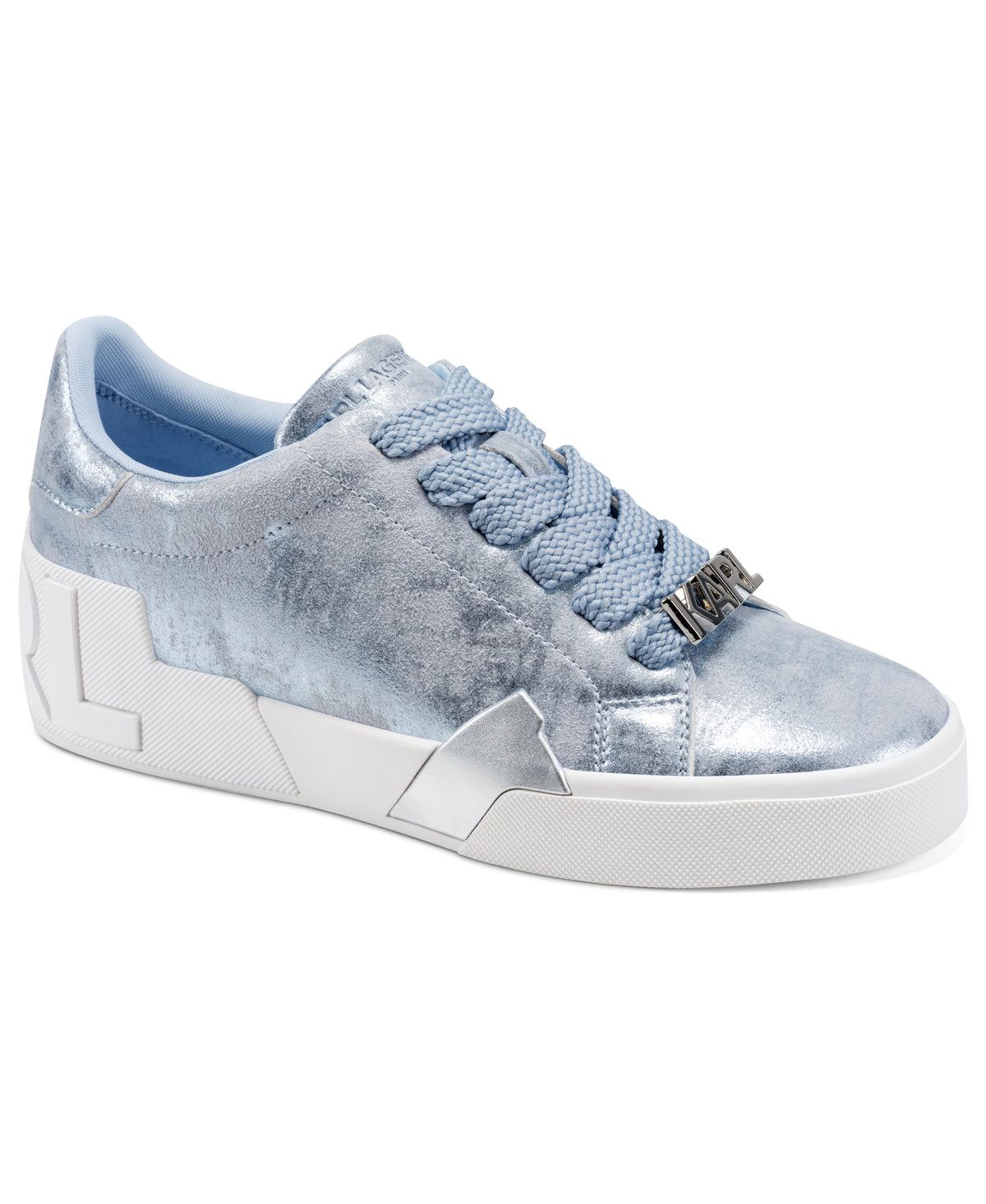 MELORA METALLIC LOGO LOW-TOP SNEAKER VIEW 2 MELORA METALLIC LOGO LOW-TOP SNEAKER VIEW 2