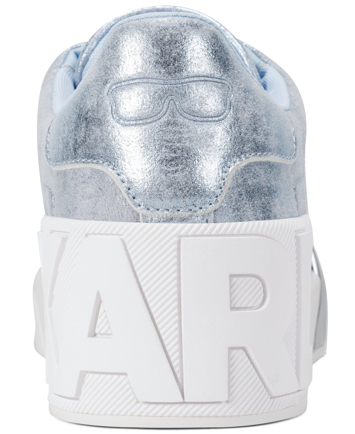 MELORA METALLIC LOGO LOW-TOP SNEAKER VIEW 3 MELORA METALLIC LOGO LOW-TOP SNEAKER VIEW 3