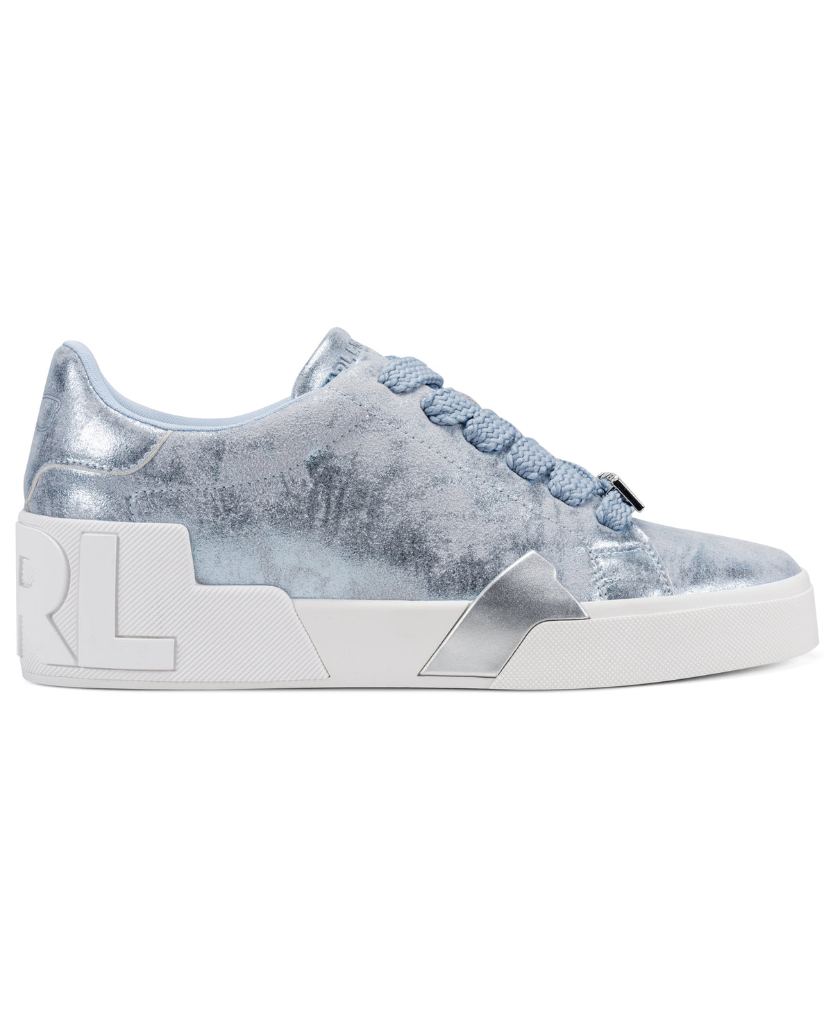 MELORA METALLIC LOGO LOW-TOP SNEAKER VIEW 1 MELORA METALLIC LOGO LOW-TOP SNEAKER VIEW 1