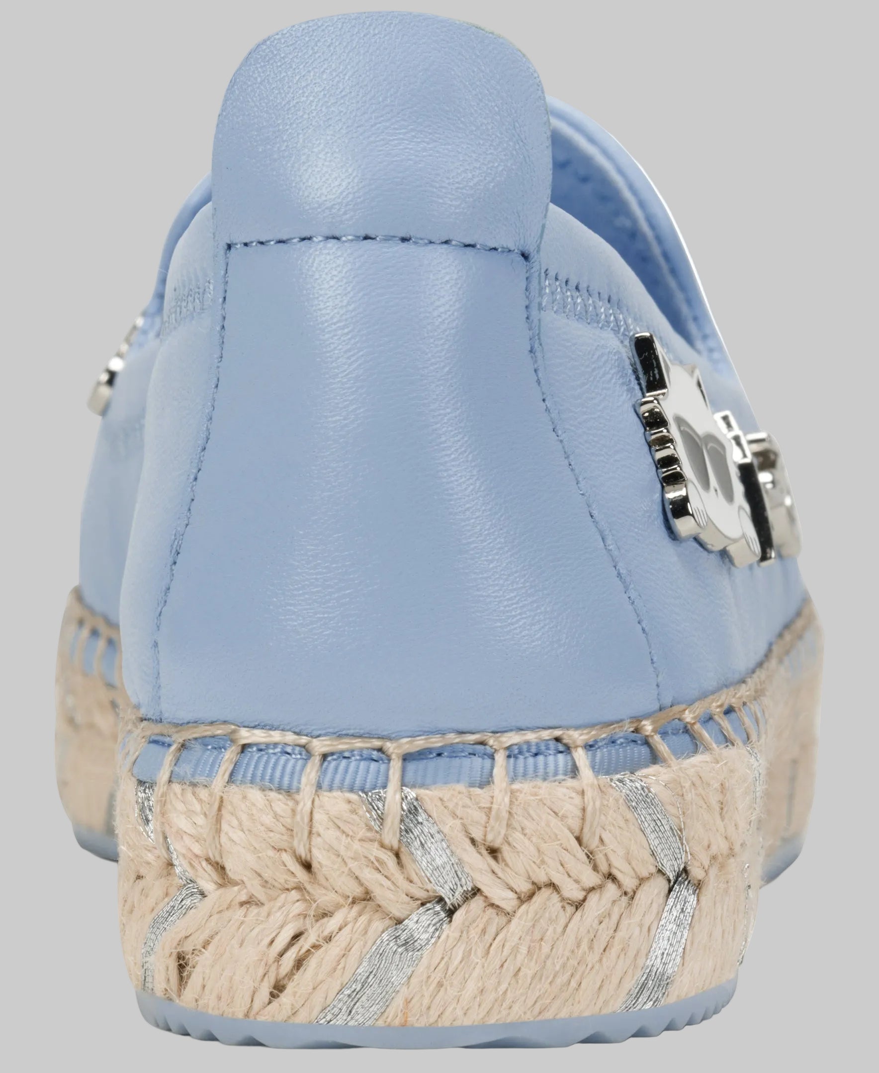 Michaela Leather Karl Slip On Flat Espadrille | Flats & Loafers