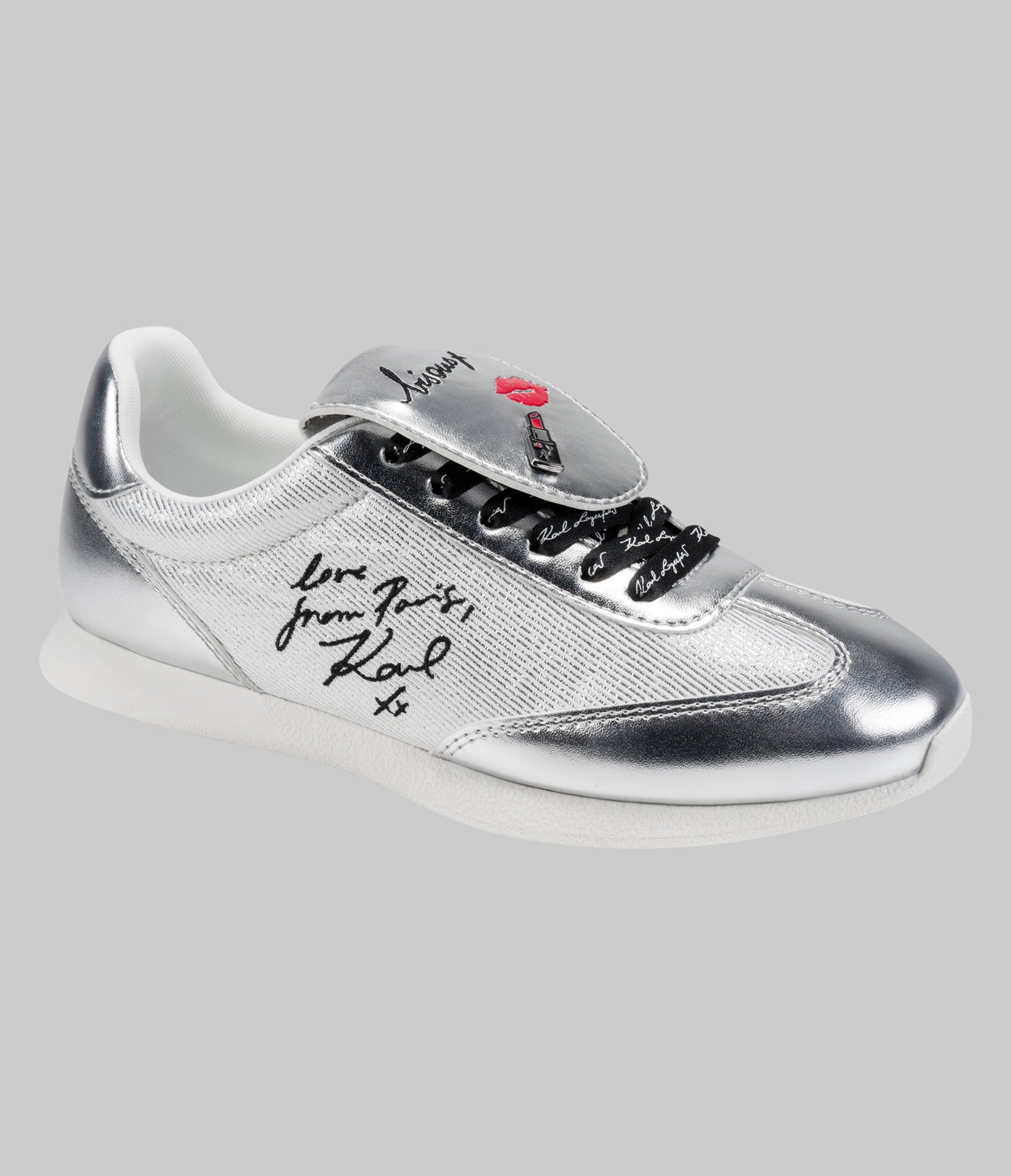 MIDWOOD LACE UP SNEAKER SILVER View 2 | Products MIDWOOD LACE UP SNEAKER SILVER View 2 | Products