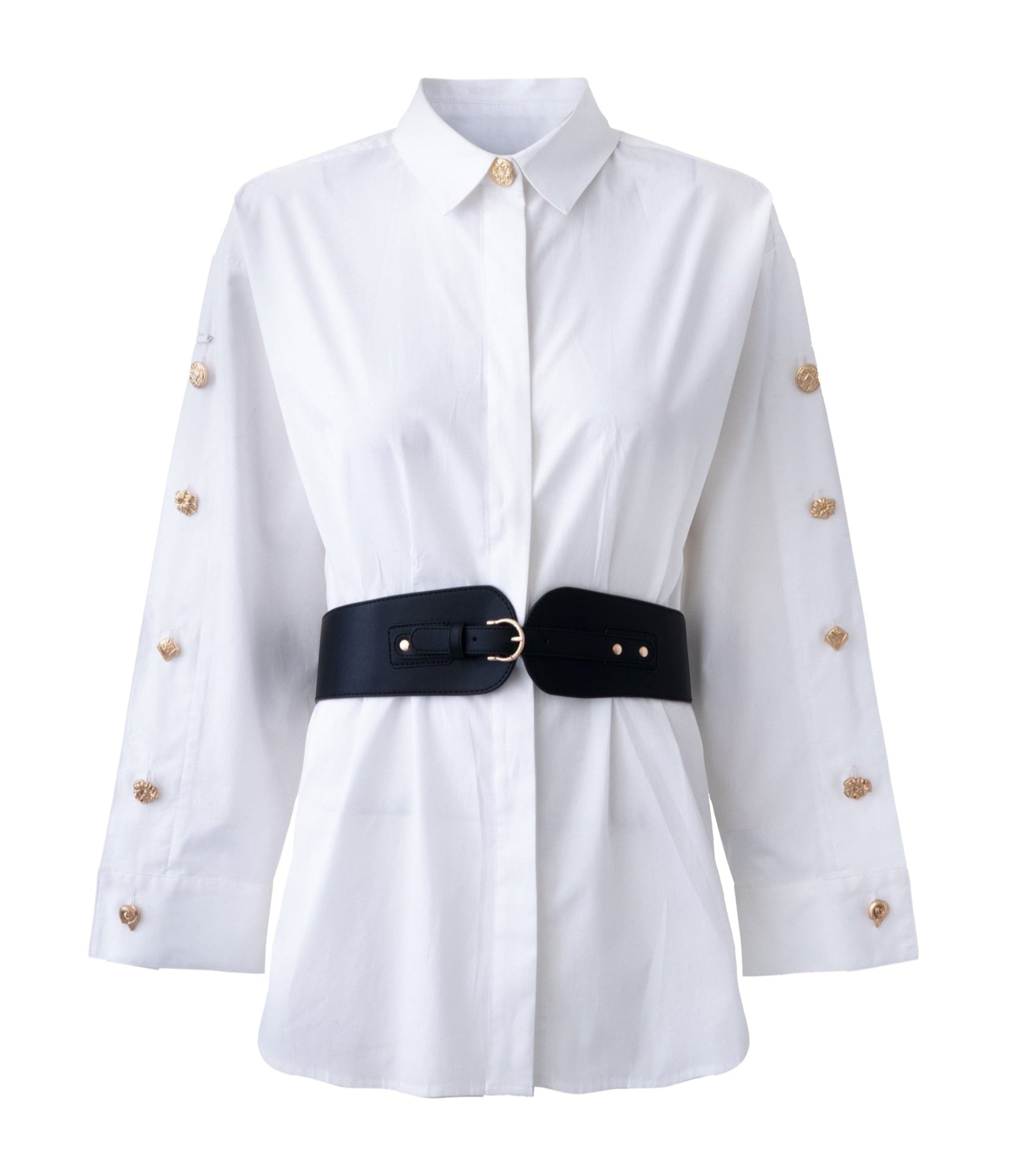 BELTED POPLIN SHIRT VIEW 8 | Women's Clothing Sale BELTED POPLIN SHIRT VIEW 8 | Women's Clothing Sale