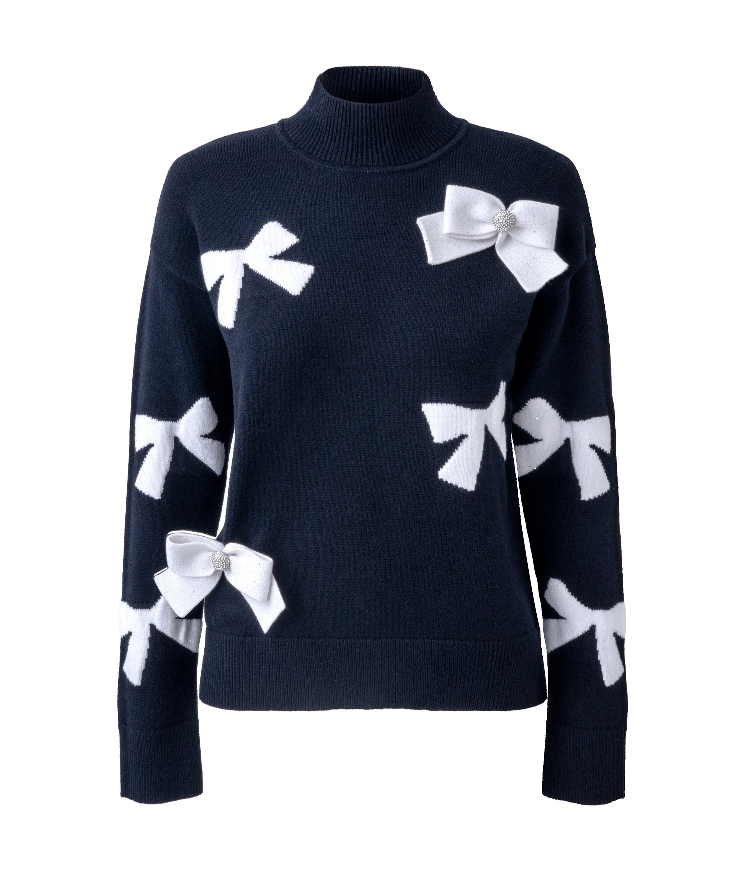 3D BOW SWEATER VIEW 2 3D BOW SWEATER VIEW 2