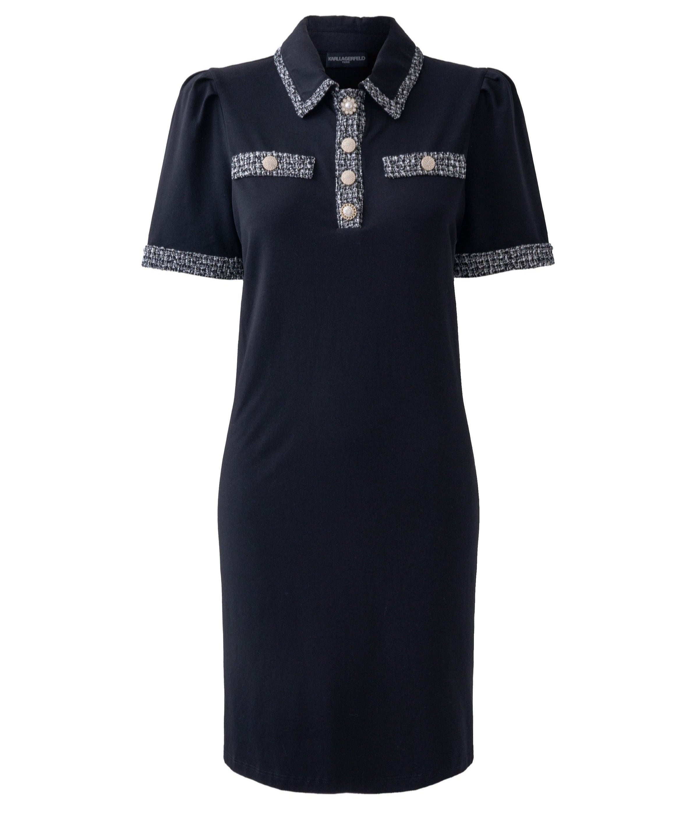 TWEED TRIM POLO DRESS VIEW 8 | Women's Clothing TWEED TRIM POLO DRESS VIEW 8 | Women's Clothing