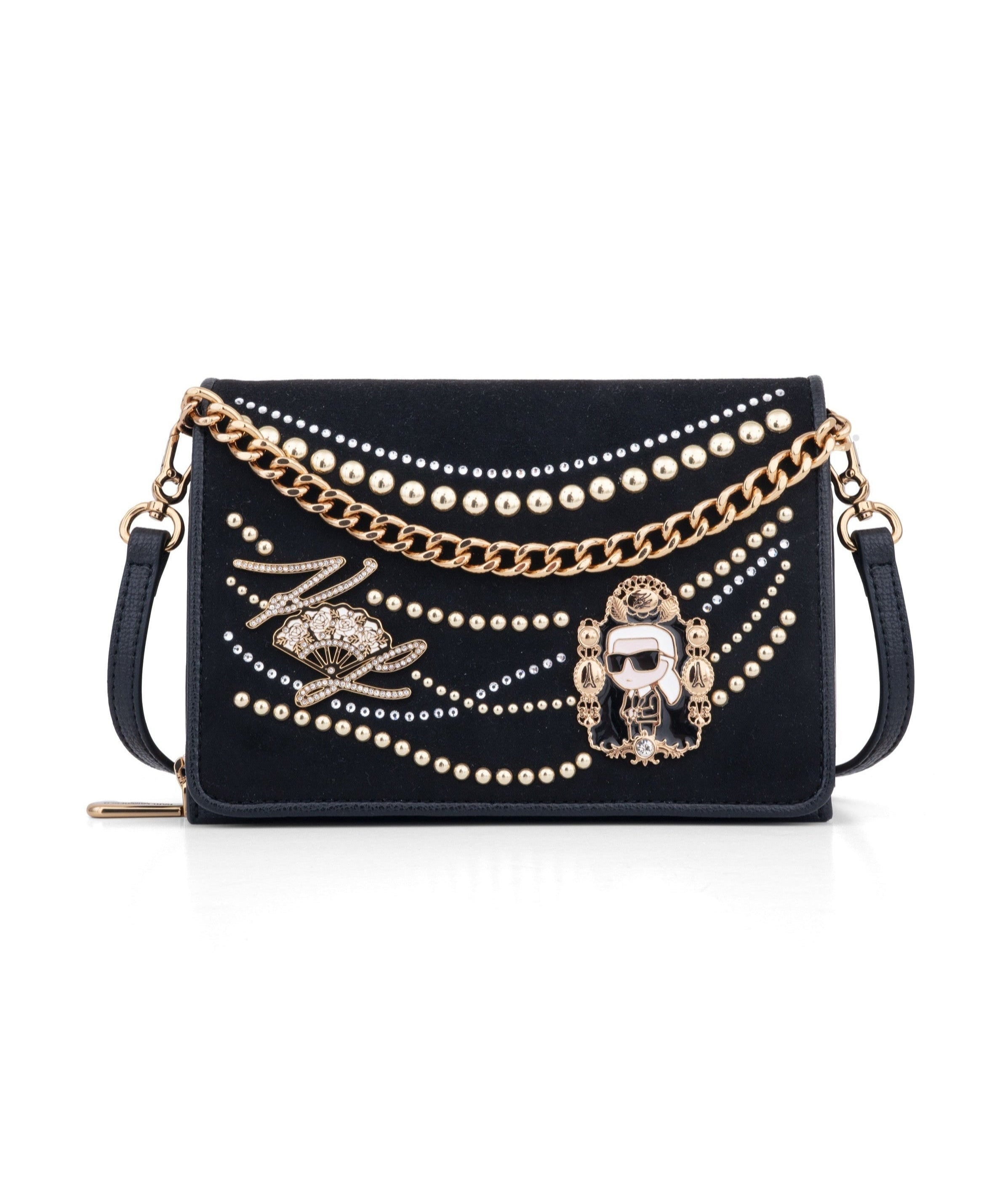 LOURDES SUEDE FLAP CROSSBODY View 2 | Women's Crossbody Bags LOURDES SUEDE FLAP CROSSBODY View 2 | Women's Crossbody Bags