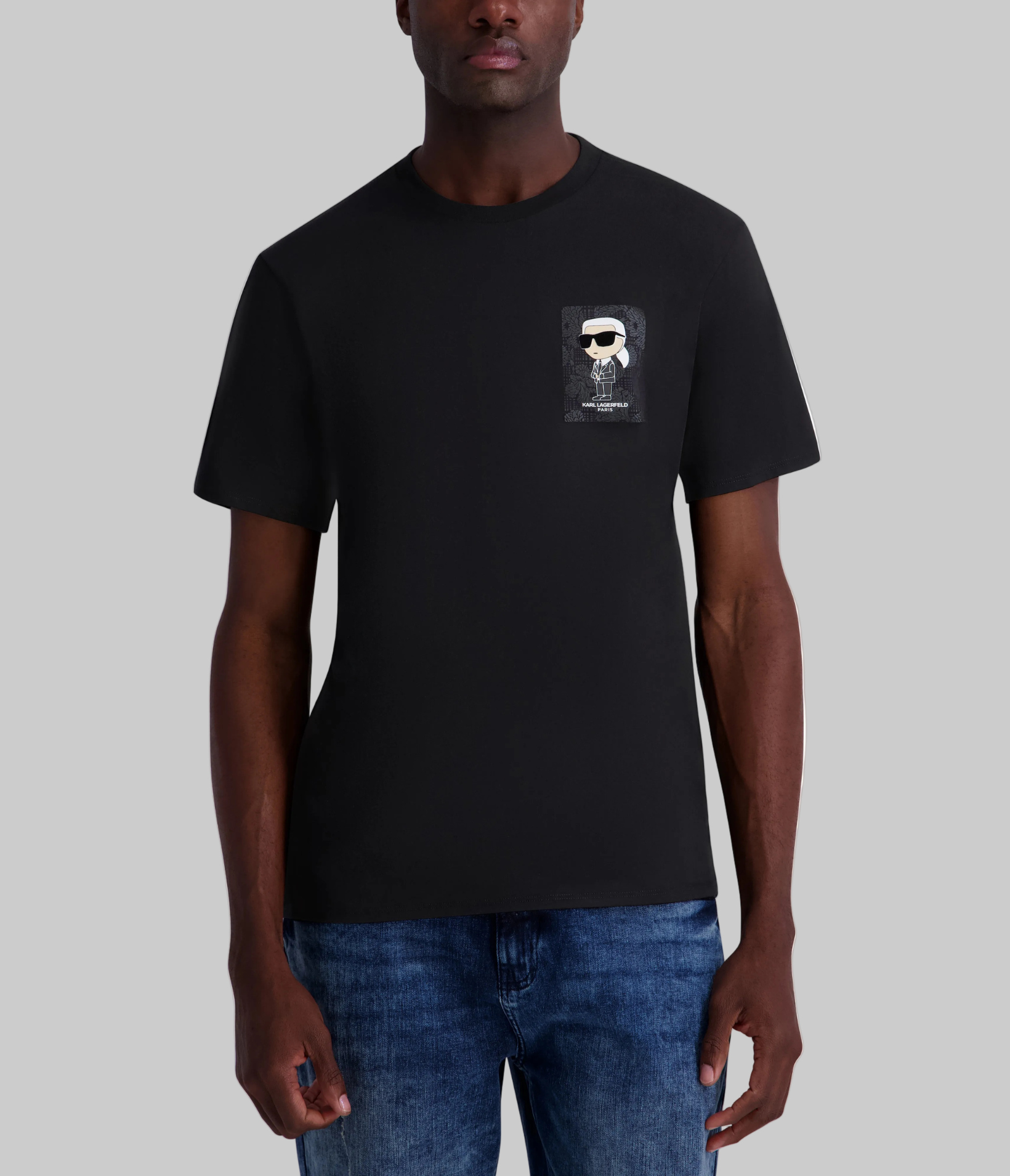 SMALL KARL PRINTED TILE TEE View 1 | KLP Promo Event SMALL KARL PRINTED TILE TEE View 1 | KLP Promo Event