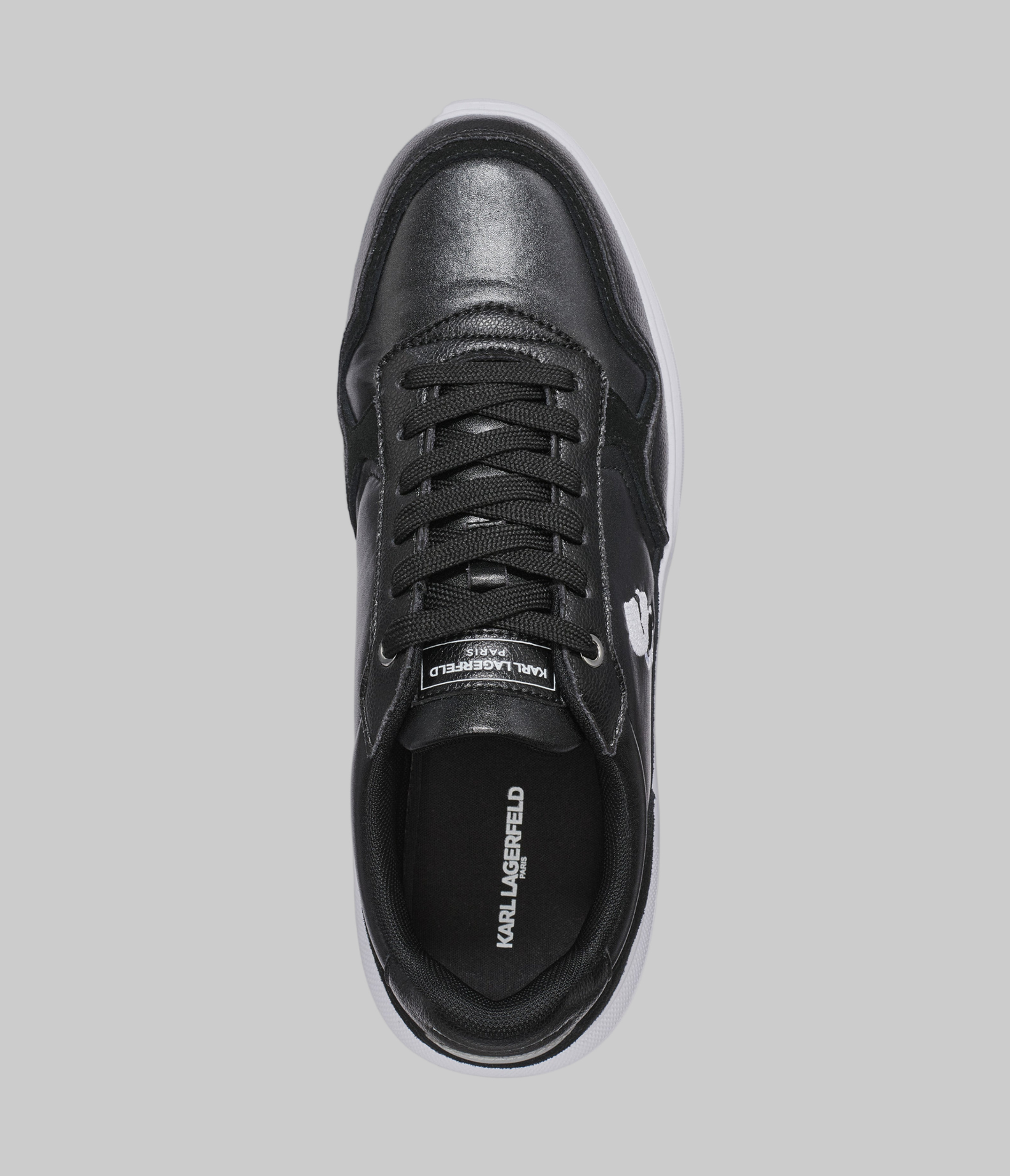 KARL PROFILE LOGO SNEAKER VIEW 4 | Men's Holiday Collection KARL PROFILE LOGO SNEAKER VIEW 4 | Men's Holiday Collection