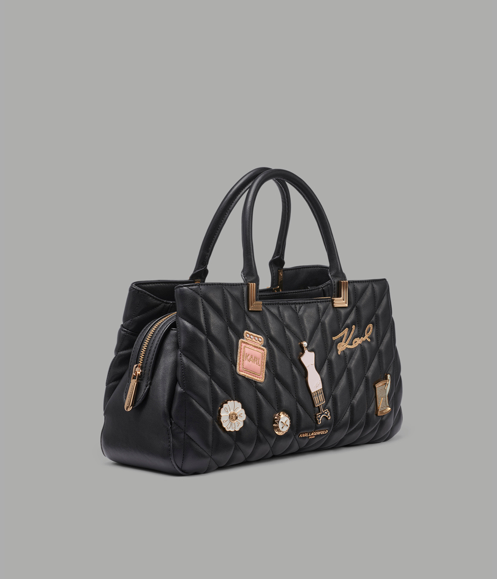 MERIBEL SATCHEL WITH OVERSIZED FASHION PINS View 2 | Women's Sale MERIBEL SATCHEL WITH OVERSIZED FASHION PINS View 2 | Women's Sale