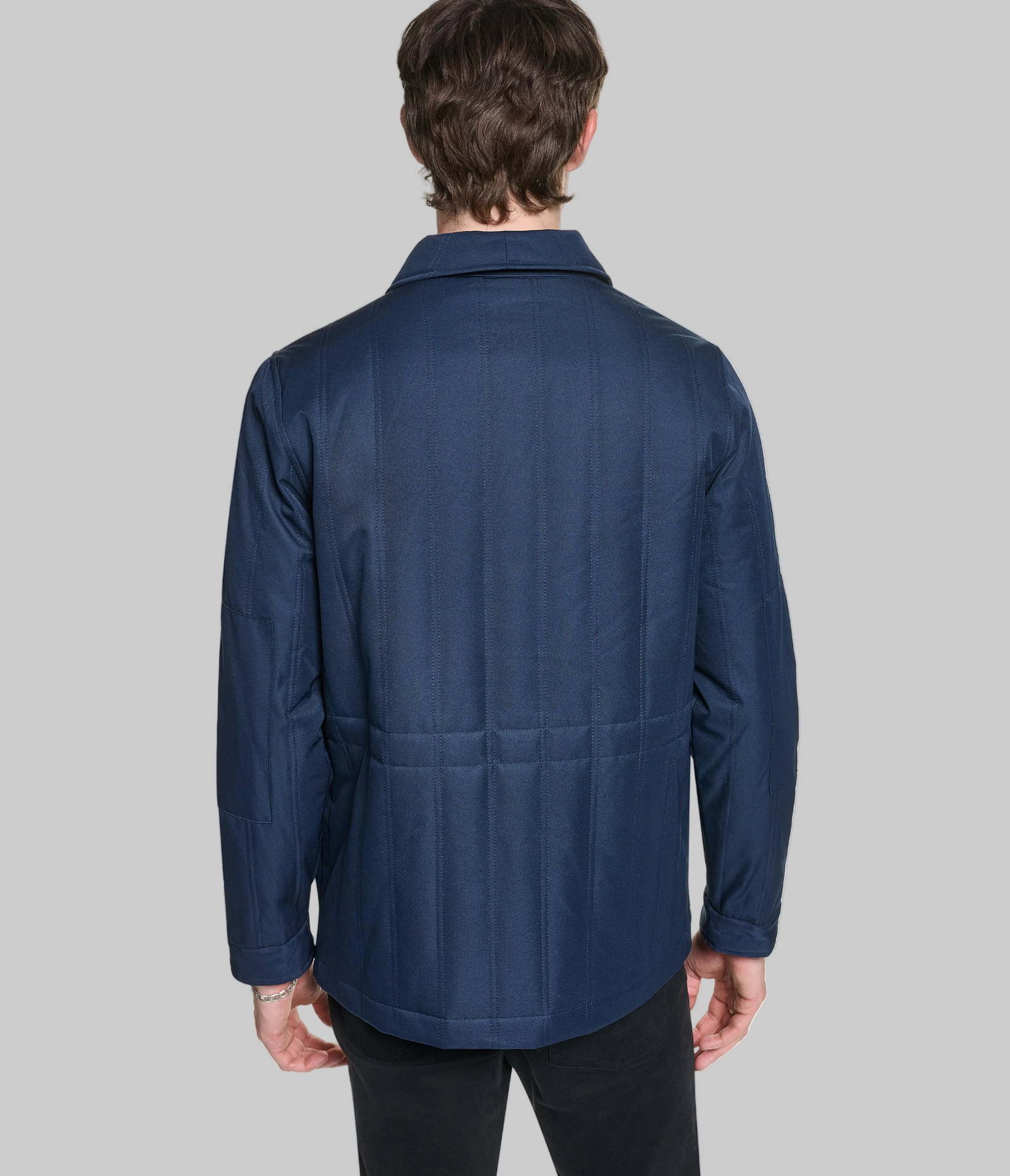 QUILTED SHIRT JACKET VIEW 2 QUILTED SHIRT JACKET VIEW 2