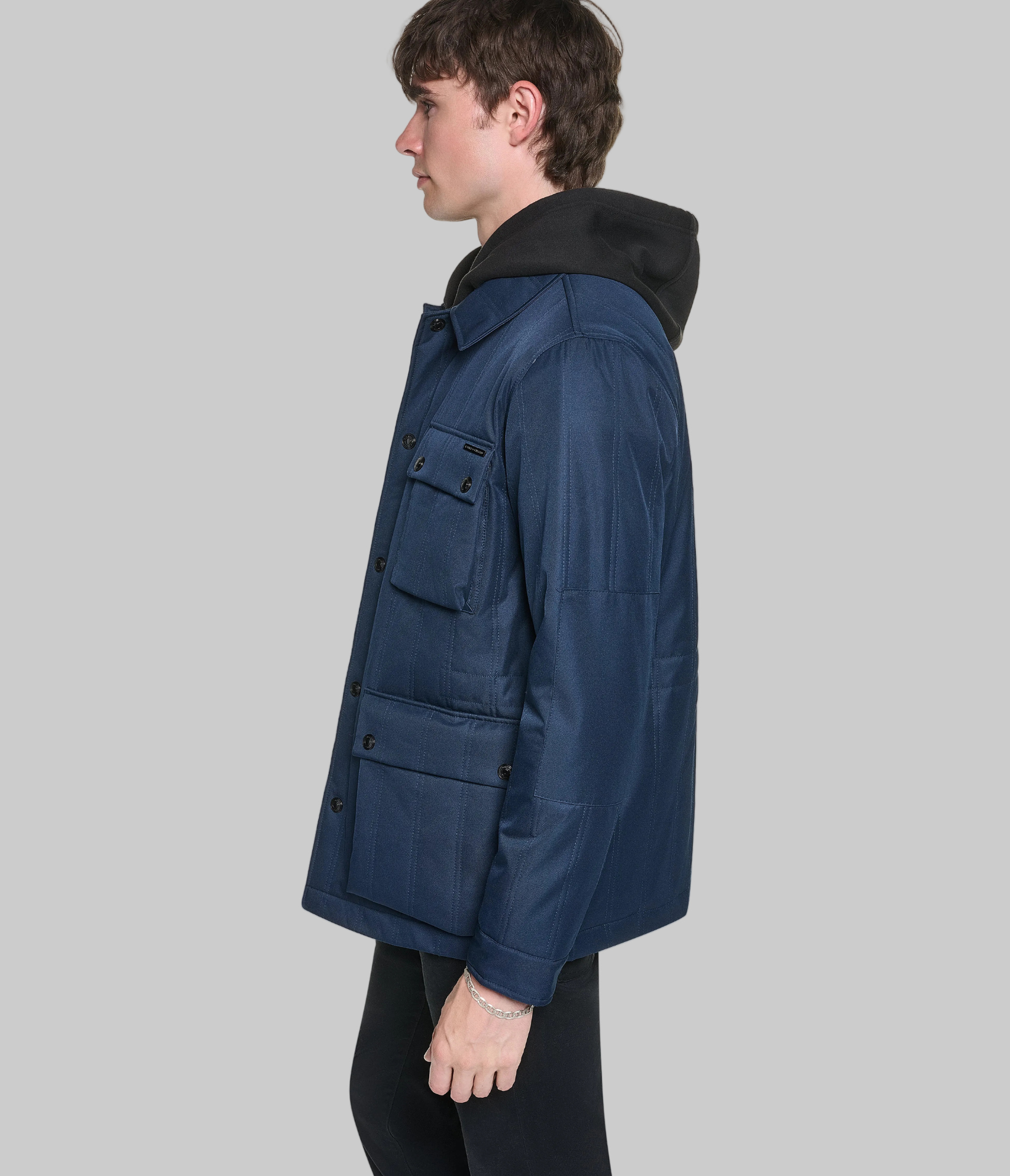 QUILTED SHIRT JACKET VIEW 3 QUILTED SHIRT JACKET VIEW 3
