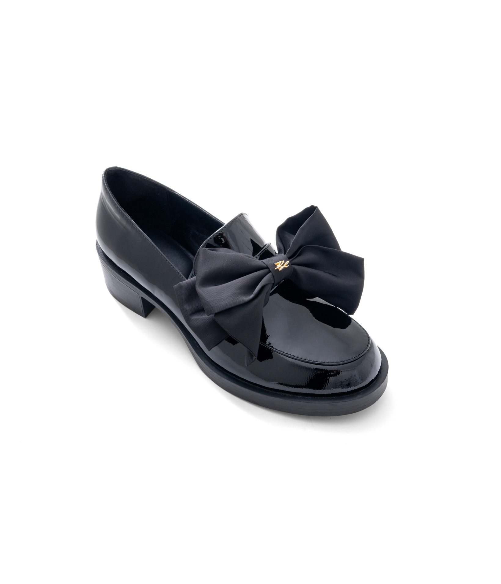 CAMILIA PATENT LEATHER HOUNDSTOOTH BOW LOAFER VIEW 2 | Women's Shoes CAMILIA PATENT LEATHER HOUNDSTOOTH BOW LOAFER VIEW 2 | Women's Shoes