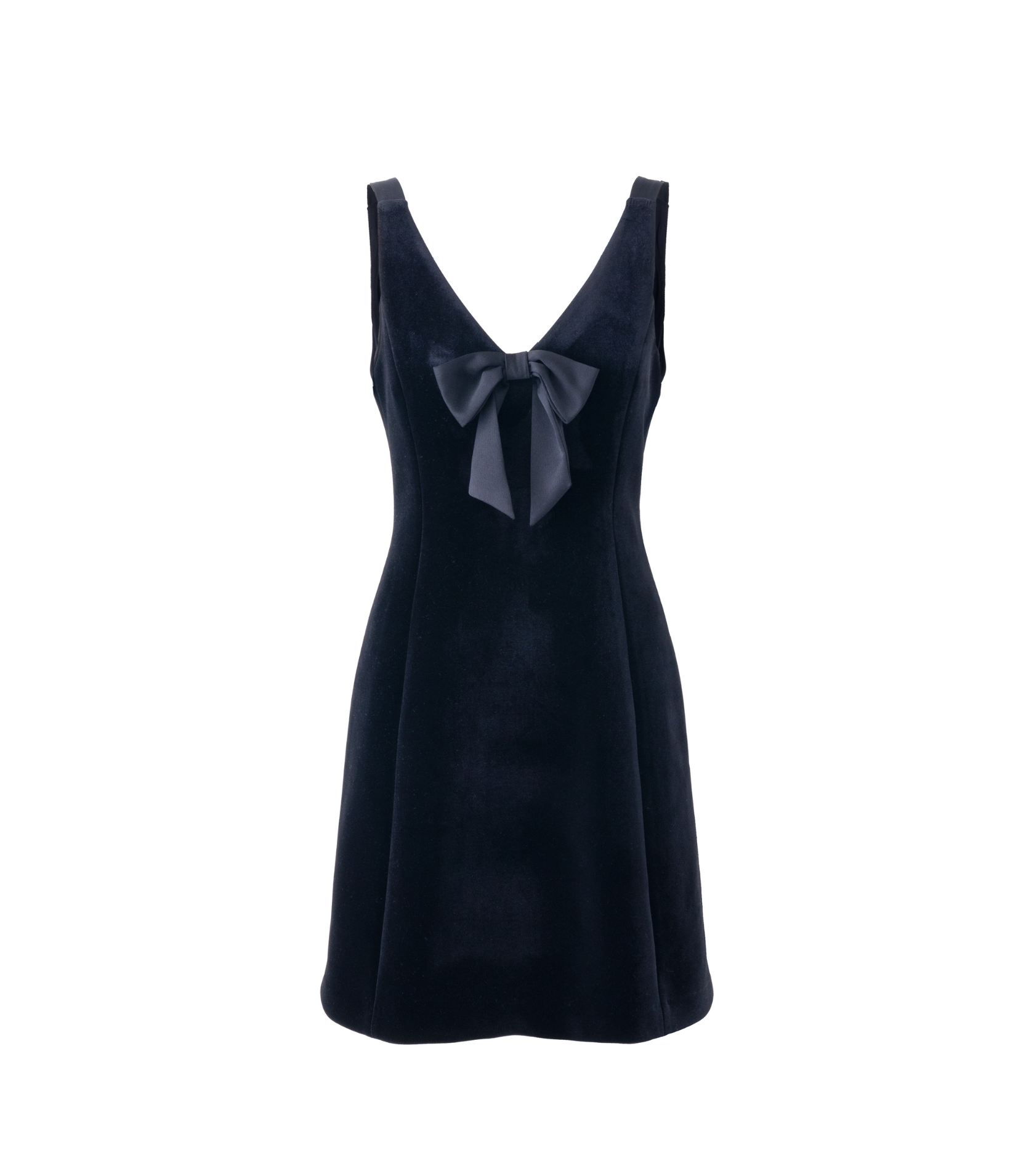 VELVET FIT AND FLARE DRESS VIEW 2 VELVET FIT AND FLARE DRESS VIEW 2