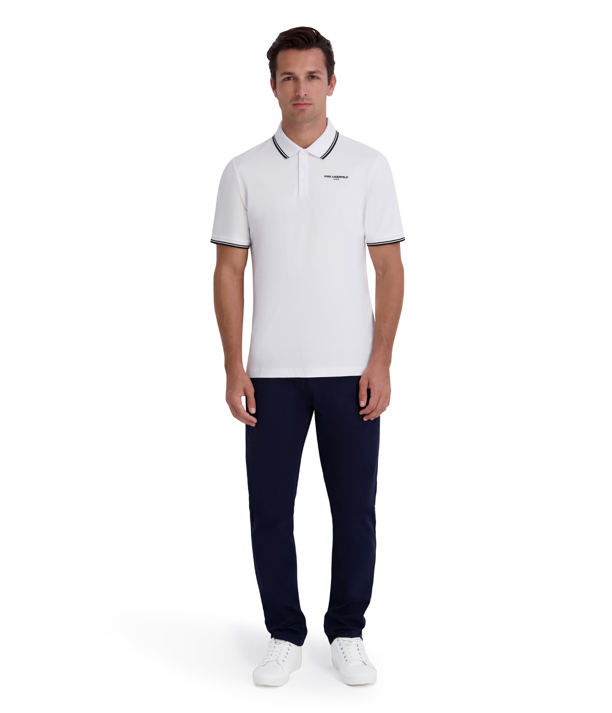 CONTRAST COLLAR LOGO POLO VIEW 5 | New Men's Arrivals CONTRAST COLLAR LOGO POLO VIEW 5 | New Men's Arrivals