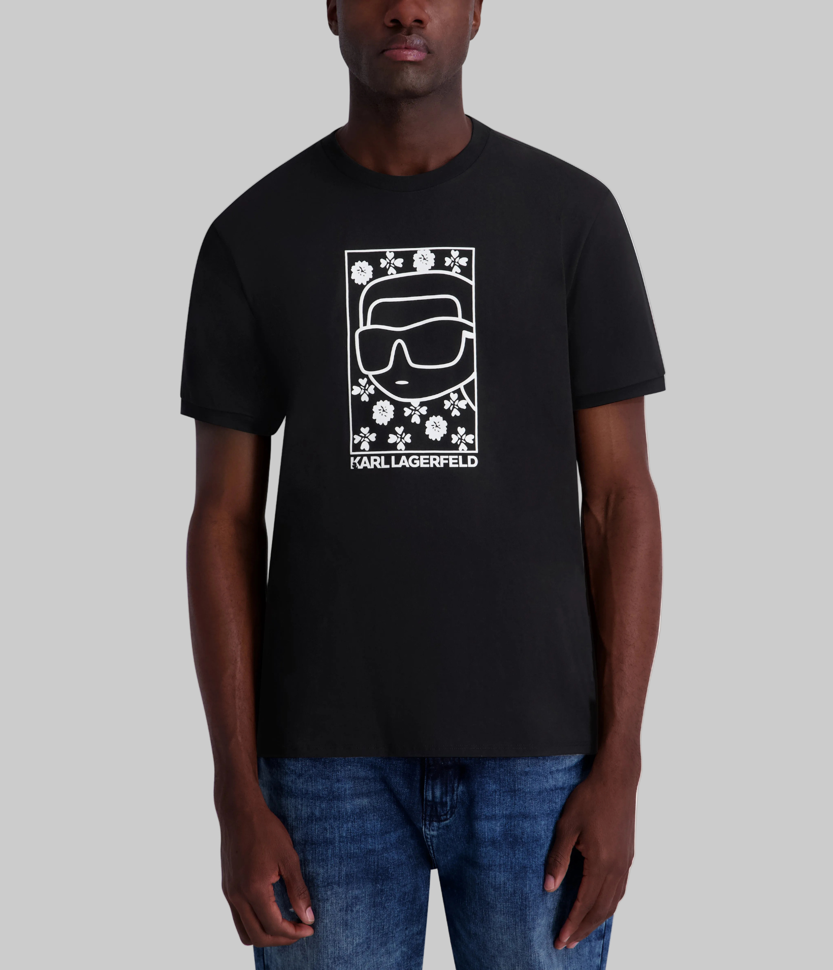 KARL FLOWER TEE View 1 | New Men's Arrivals KARL FLOWER TEE View 1 | New Men's Arrivals