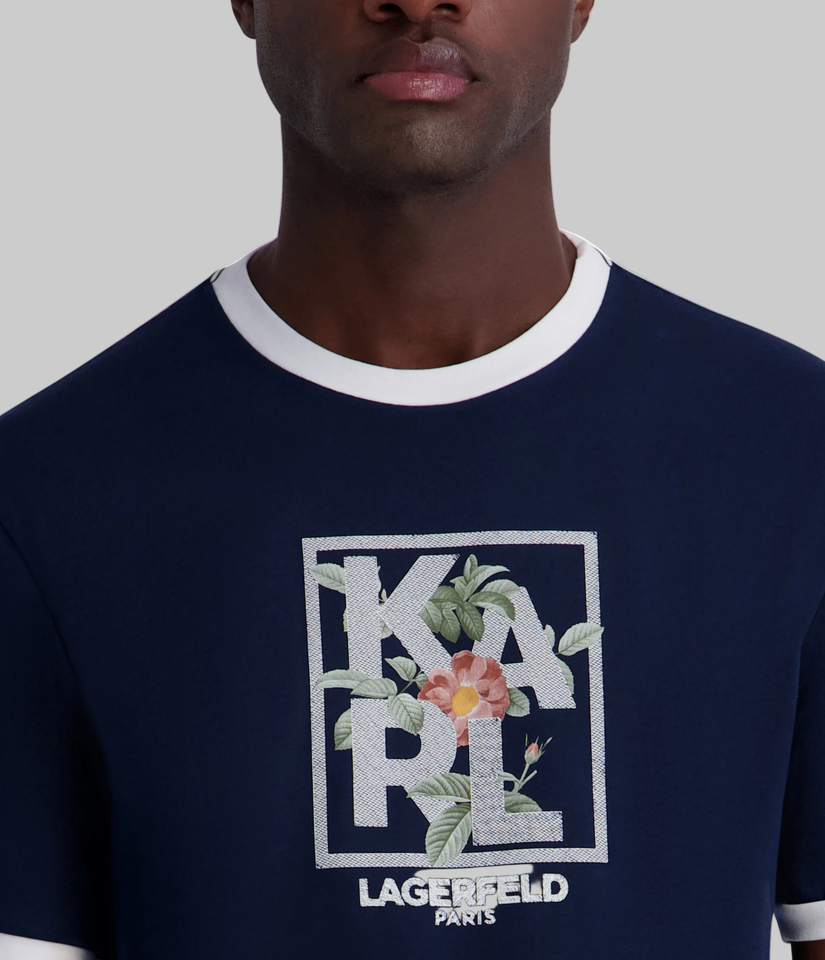 FLORAL KARL LOGO TEE VIEW 5 | New Men's Arrivals FLORAL KARL LOGO TEE VIEW 5 | New Men's Arrivals