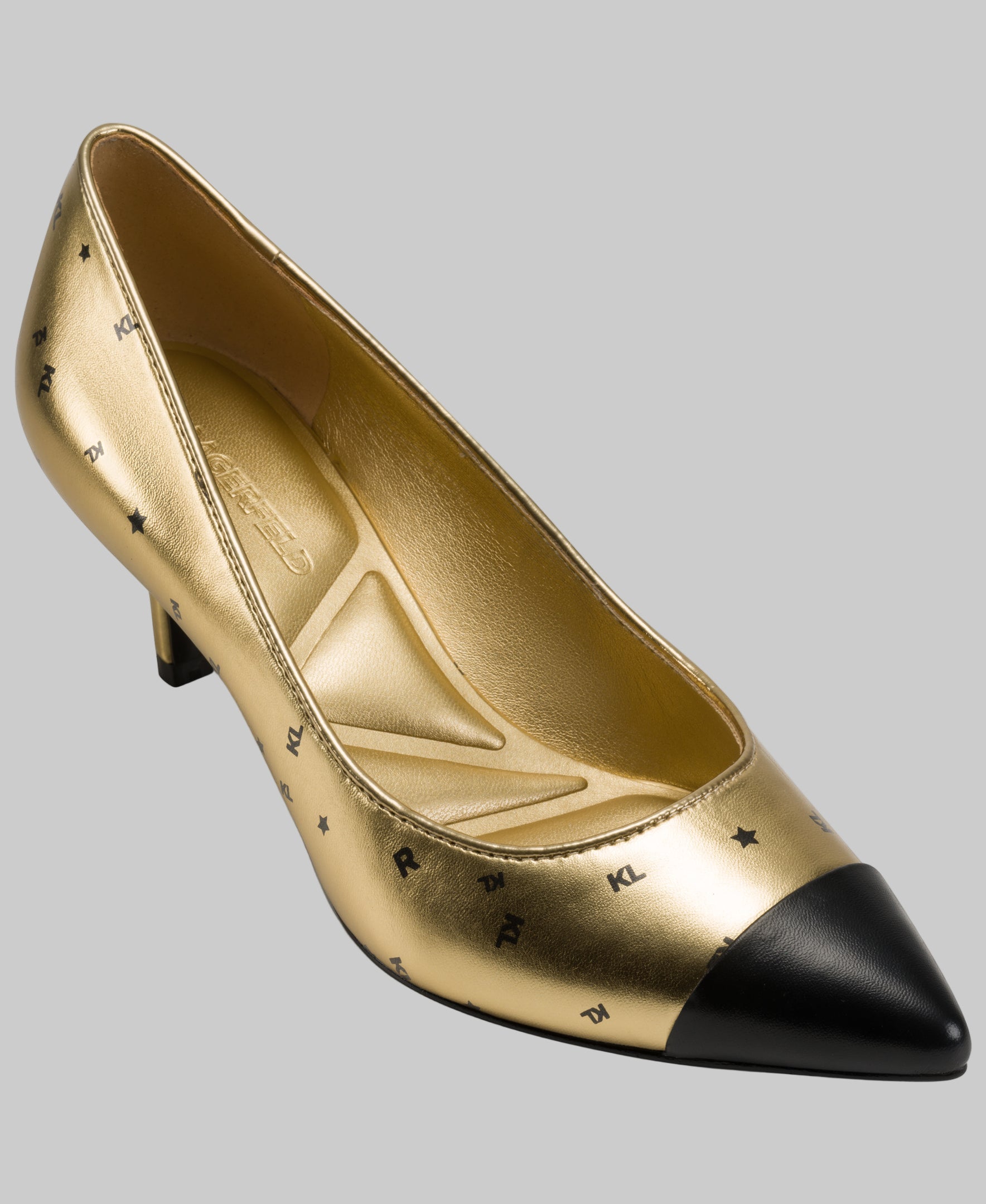 Riaz Mid Pump | Heels & Wedges | Karl Lagerfeld Paris