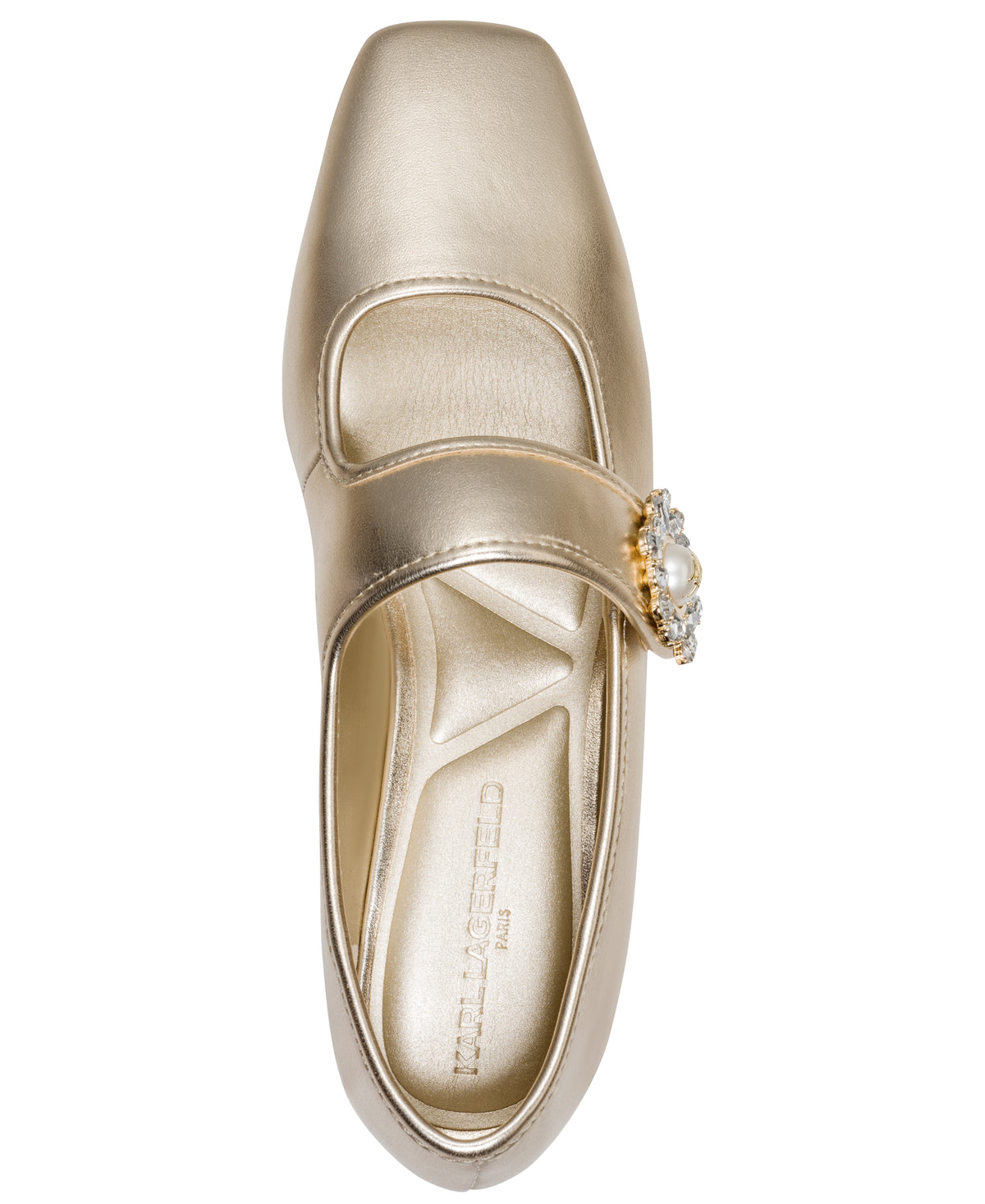 SABELLE METALLIC BALLET FLAT VIEW 4 SABELLE METALLIC BALLET FLAT VIEW 4