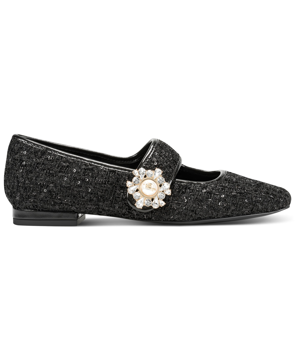 SABELLE METALLIC TWEED BALLET FLAT VIEW 1 SABELLE METALLIC TWEED BALLET FLAT VIEW 1