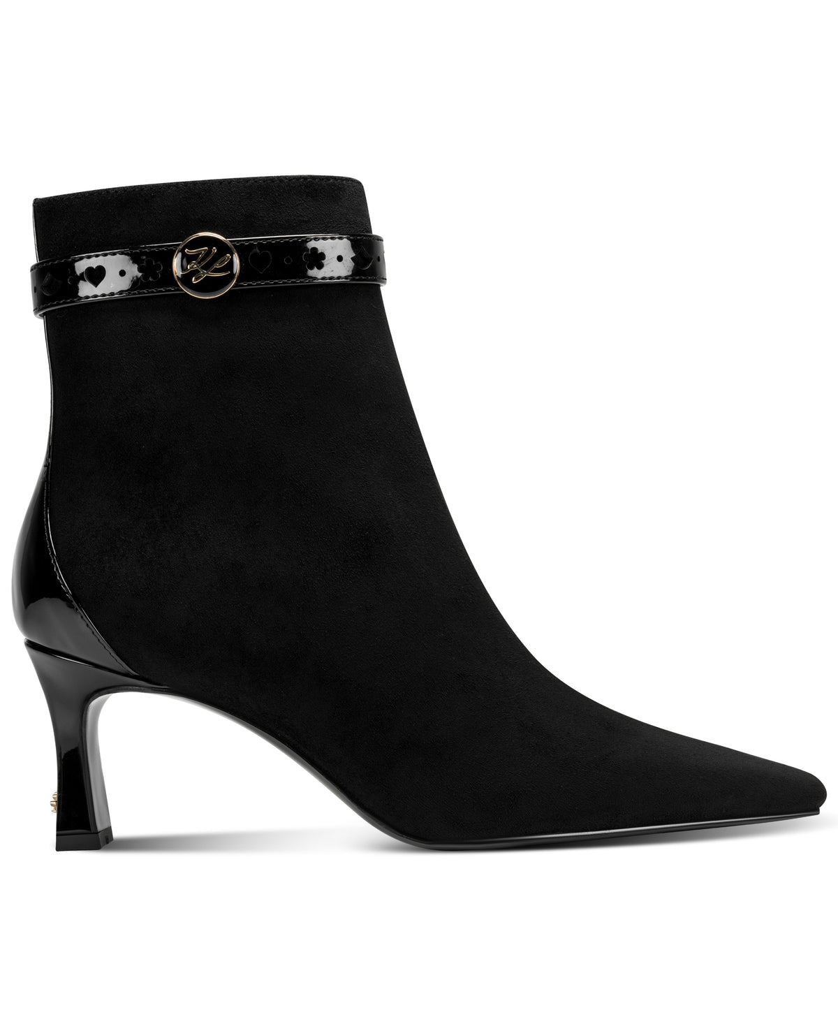 SHADOW LOGO STILETTO BOOTIE VIEW 1 SHADOW LOGO STILETTO BOOTIE VIEW 1