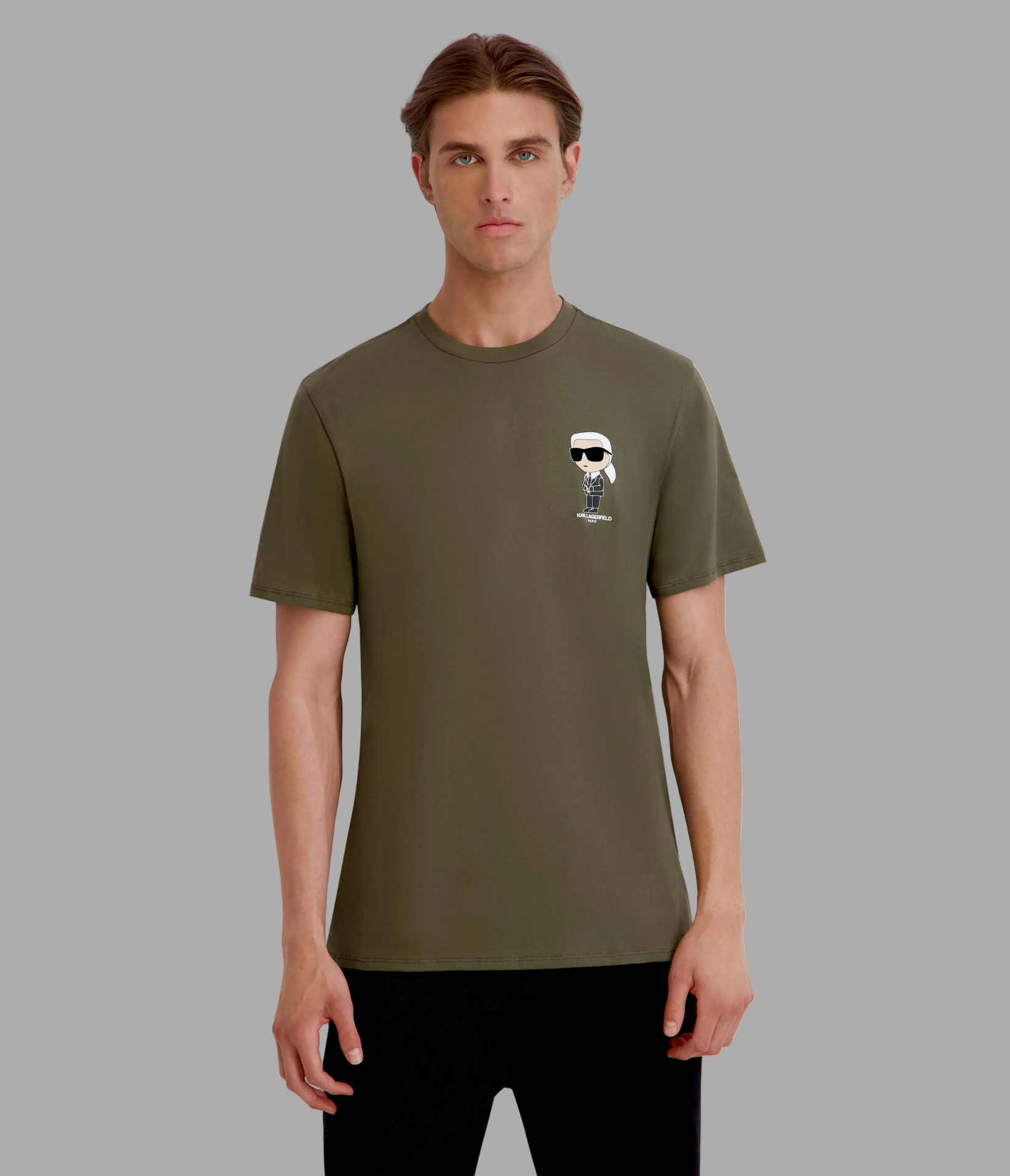 CORE SMALL KARL CHARACTER TEE View 1 | Men's Tees & Polos CORE SMALL KARL CHARACTER TEE View 1 | Men's Tees & Polos