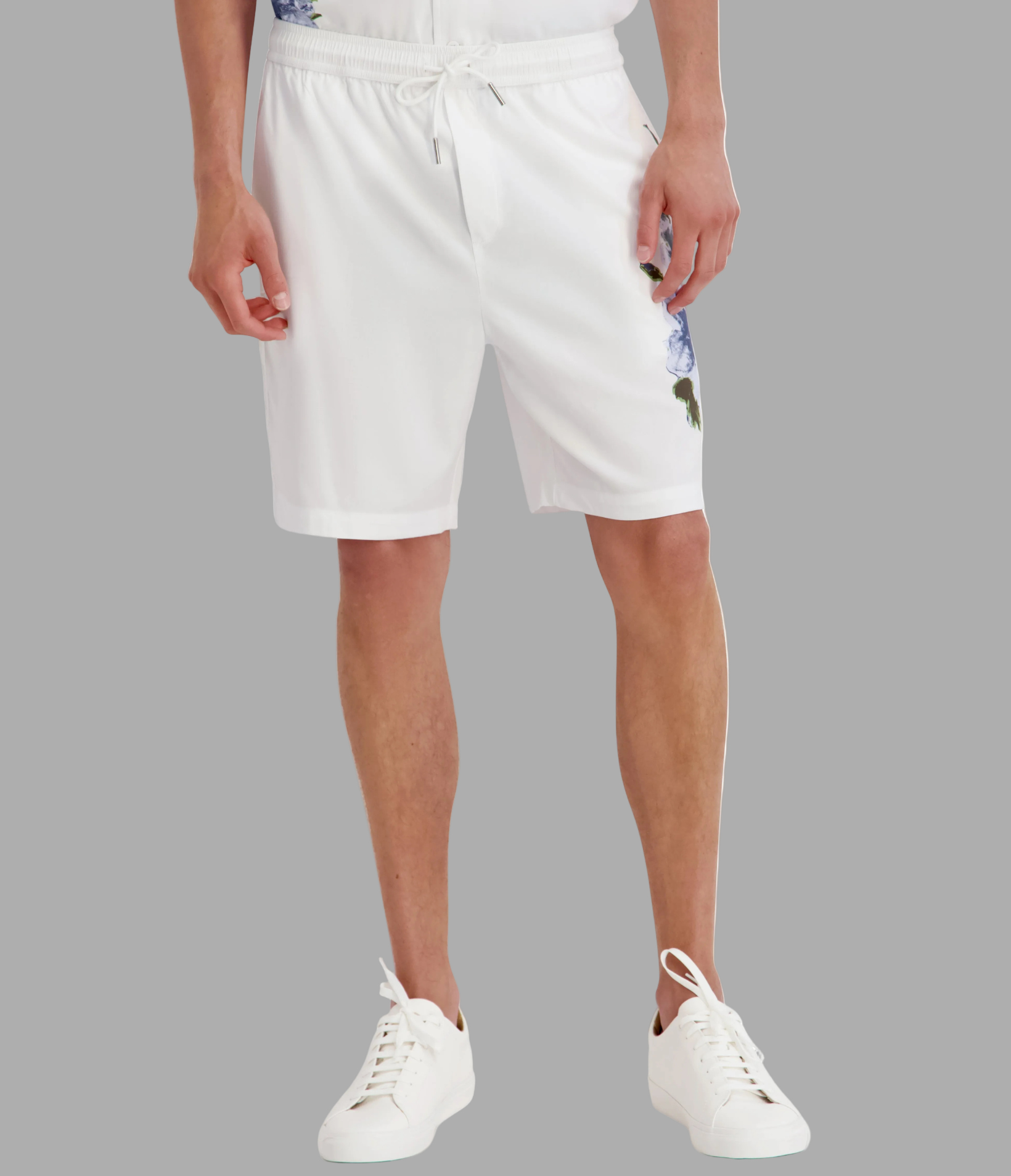 OVERSIZED FLORAL DRAWSTRING SHORT View 1 | Men's Clothing OVERSIZED FLORAL DRAWSTRING SHORT View 1 | Men's Clothing