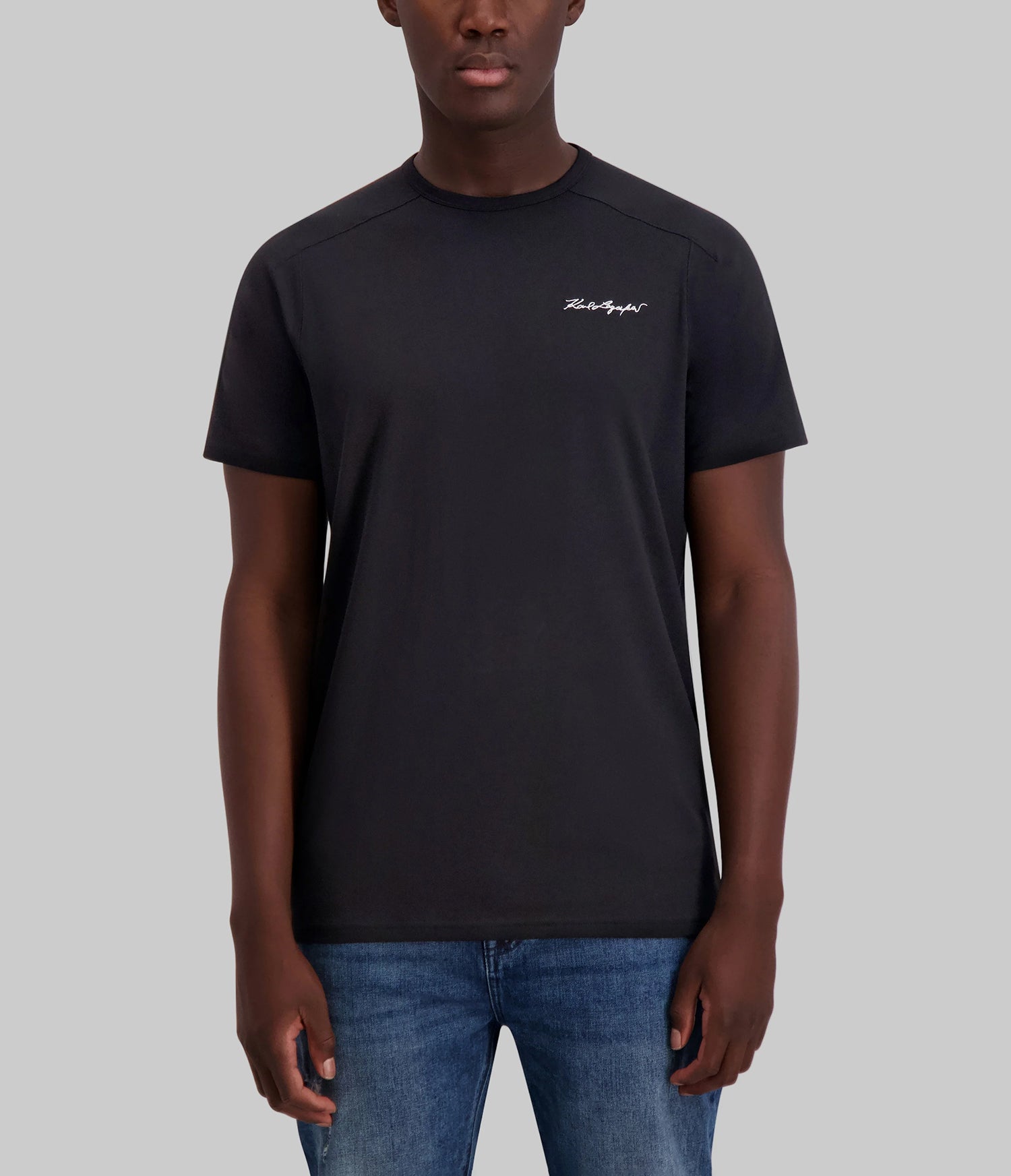 KARL LAGERFELD LOGO TEE VIEW 3 | Men's Tees & Polos KARL LAGERFELD LOGO TEE VIEW 3 | Men's Tees & Polos