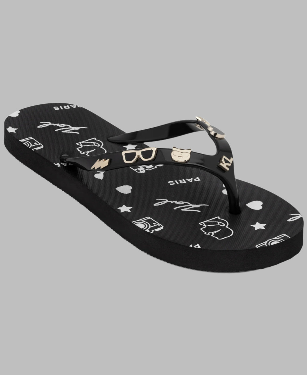 Zorica Patent Pin Flip Flop Sandal | Sandals | Karl  display picture 2