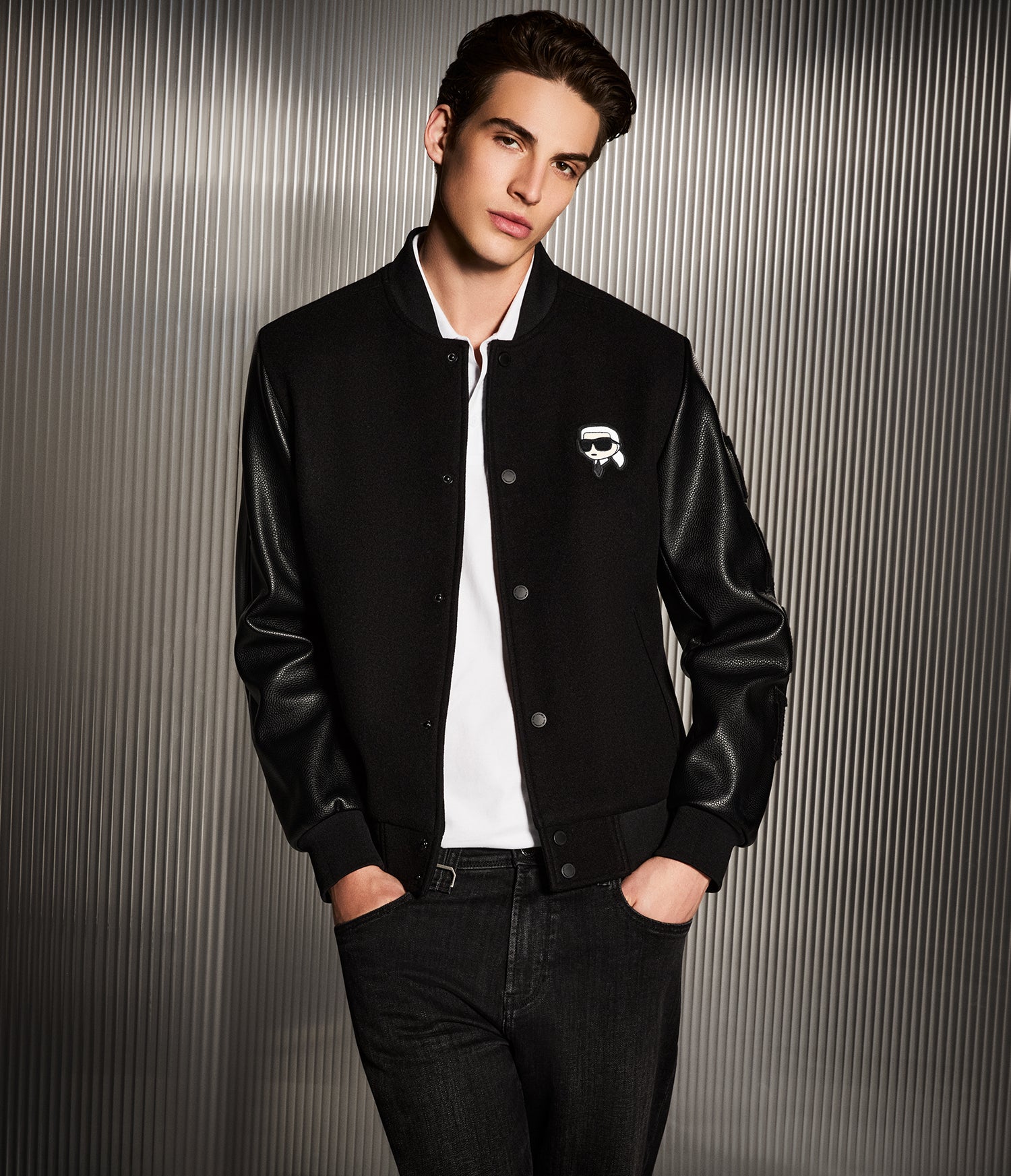 SIGNATURE VARSITY JACKET VIEW 1
