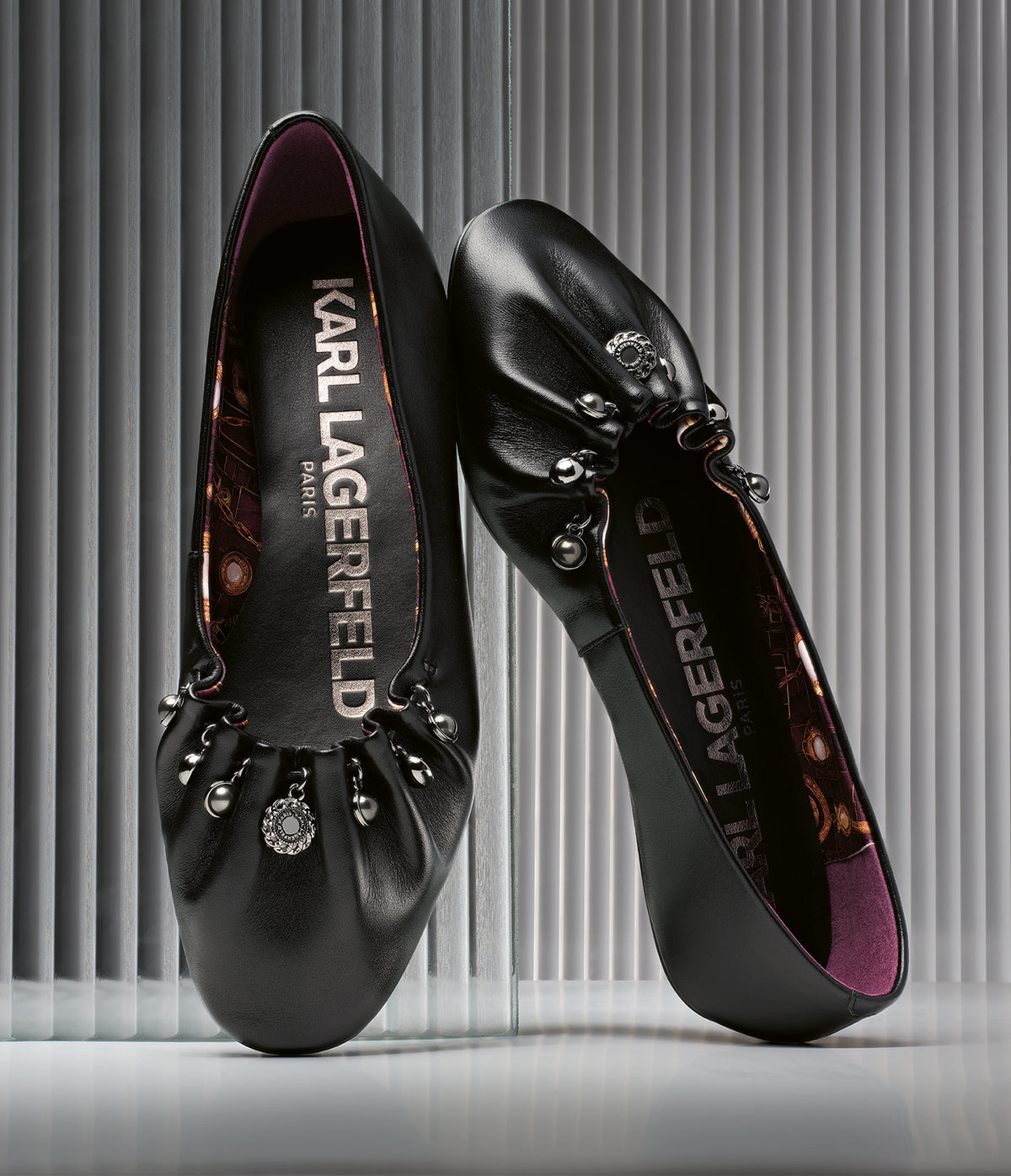 ALISSARA PATENT BALLET FLAT VIEW 1