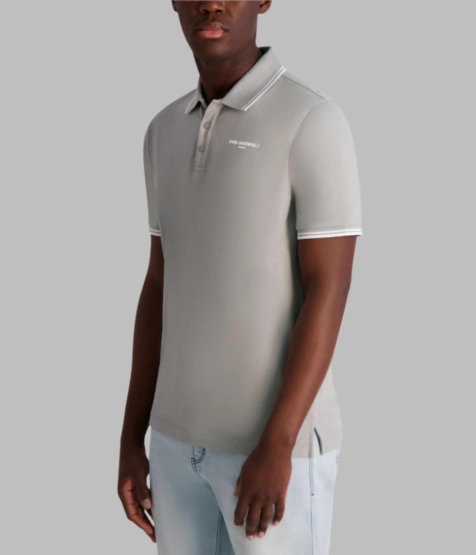 CORE POLO WITH KL LOGO View 2 | Men's Tees & Polos