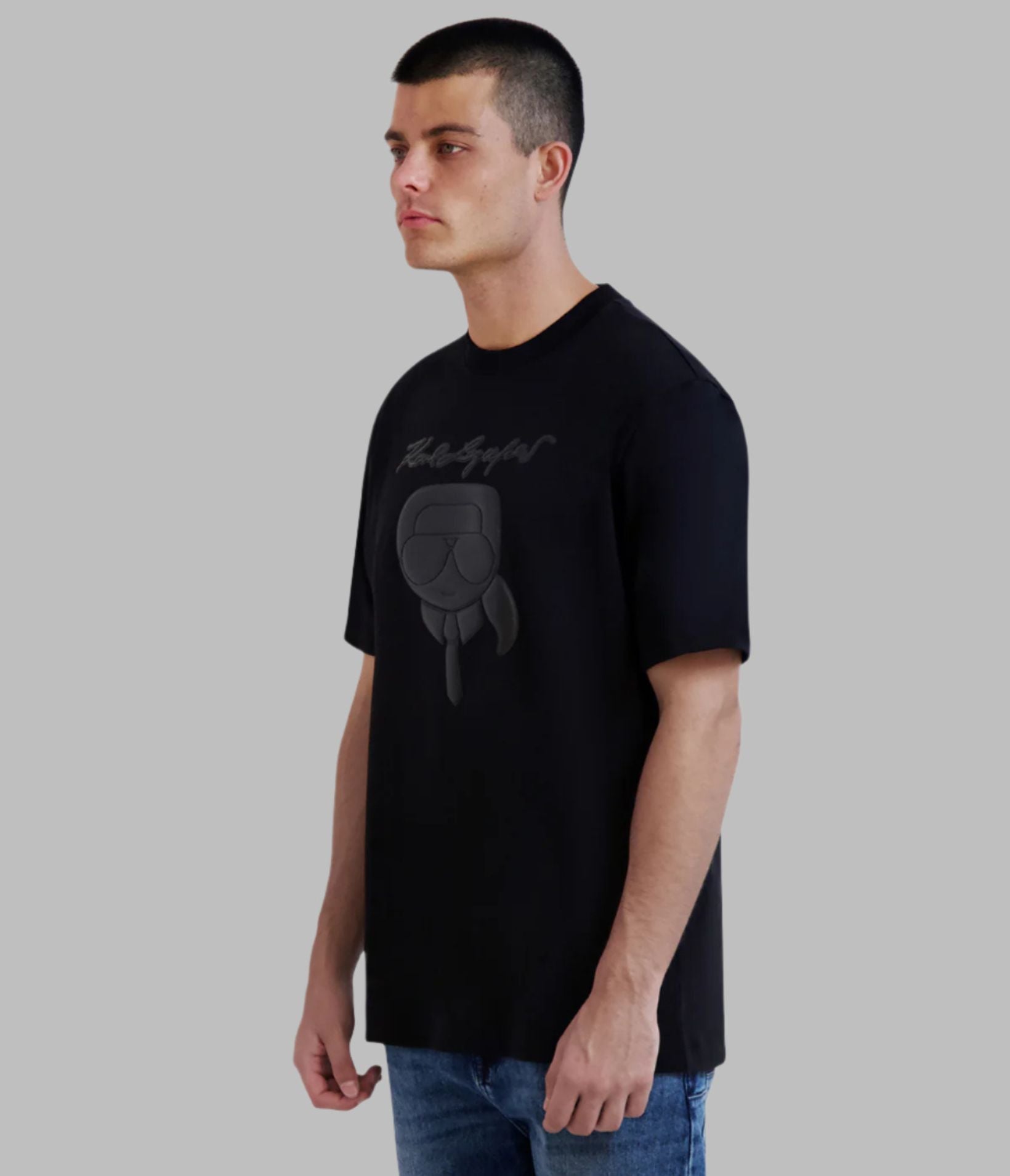 RUBBERIZED KARL HEAD TEE VIEW 3