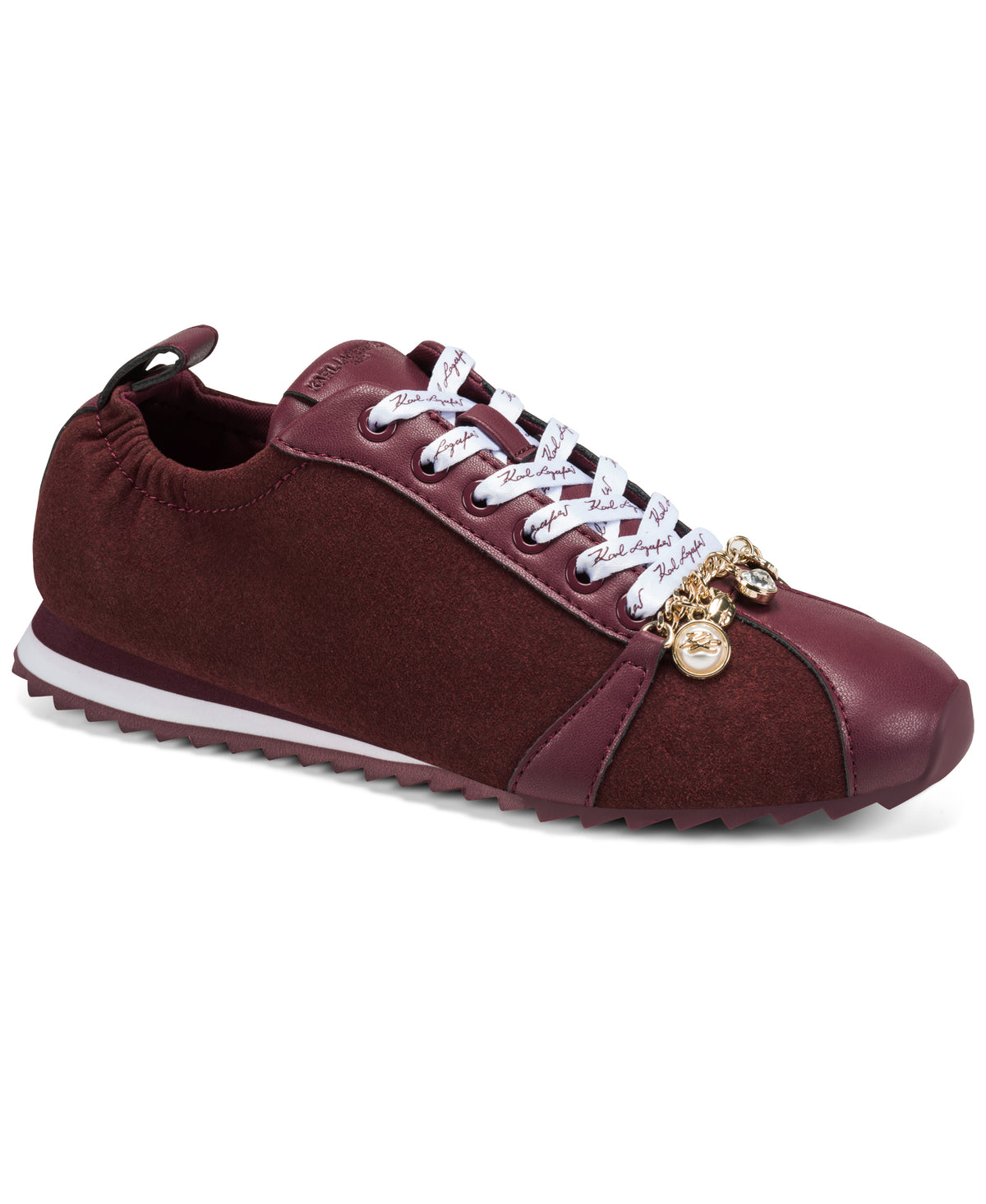 ADRIANNA SUEDE TRAINER SNEAKER VIEW 2