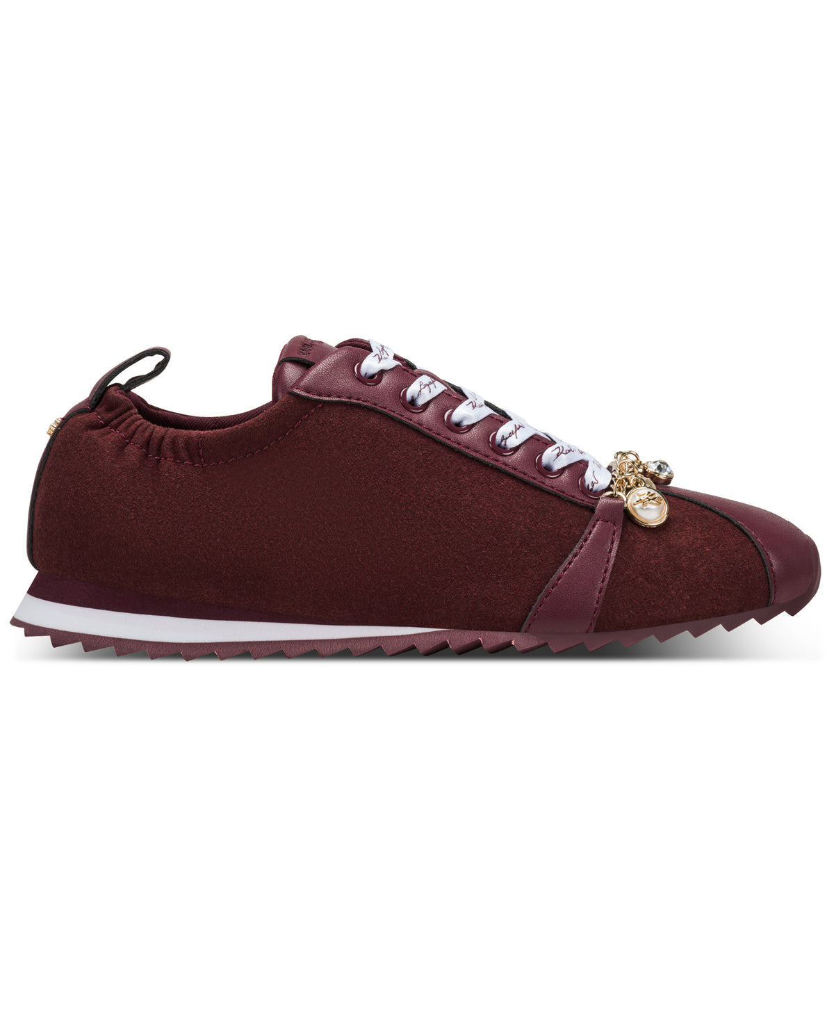 ADRIANNA SUEDE TRAINER SNEAKER VIEW 1