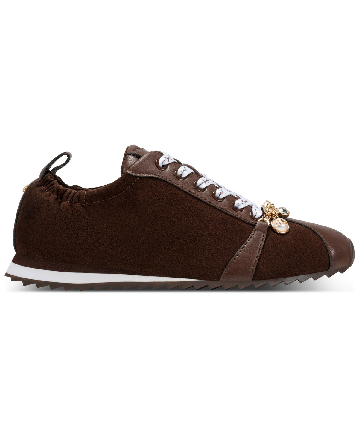 ADRIANNA SUEDE TRAINER SNEAKER VIEW 1