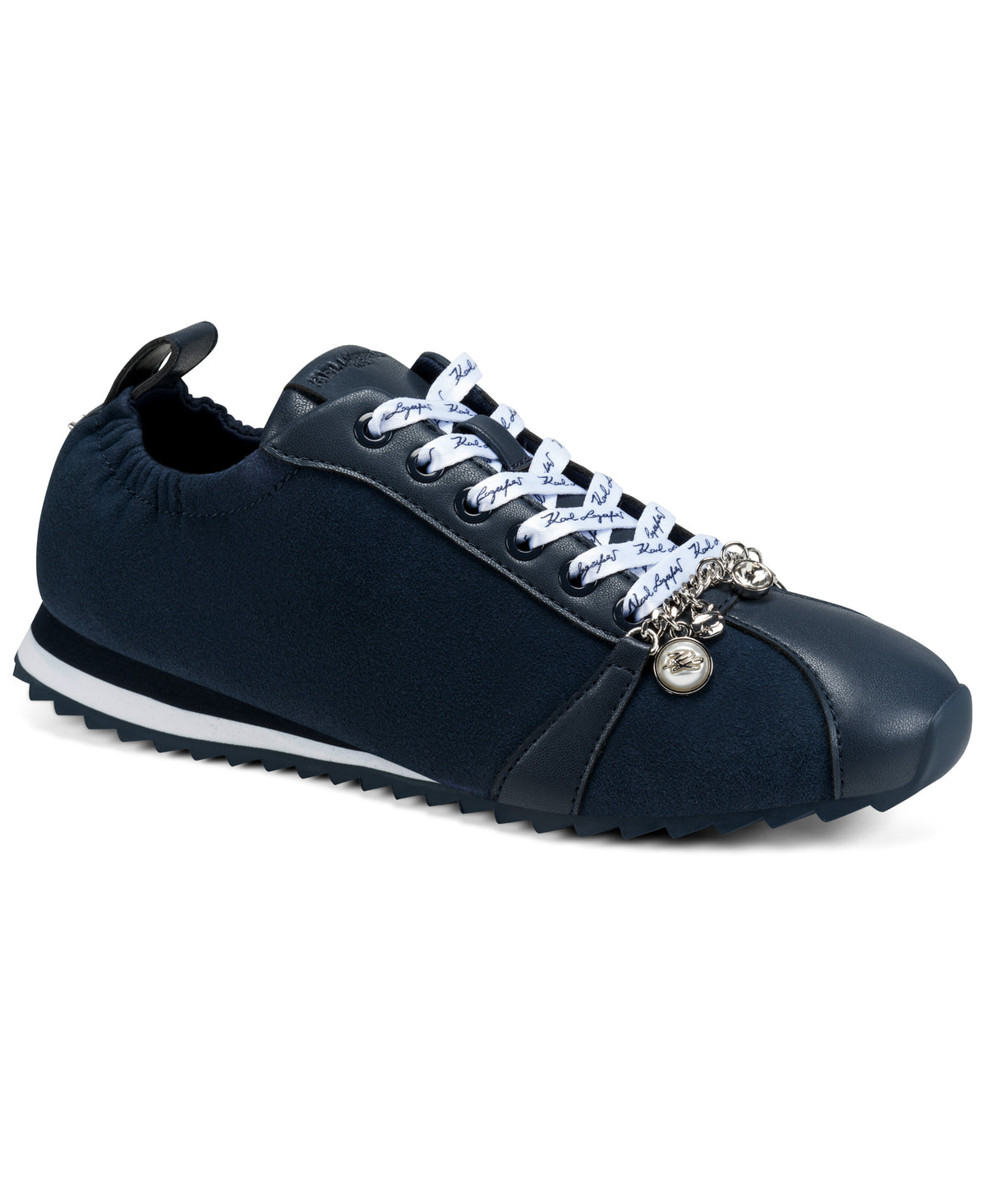 ADRIANNA SUEDE TRAINER SNEAKER VIEW 2
